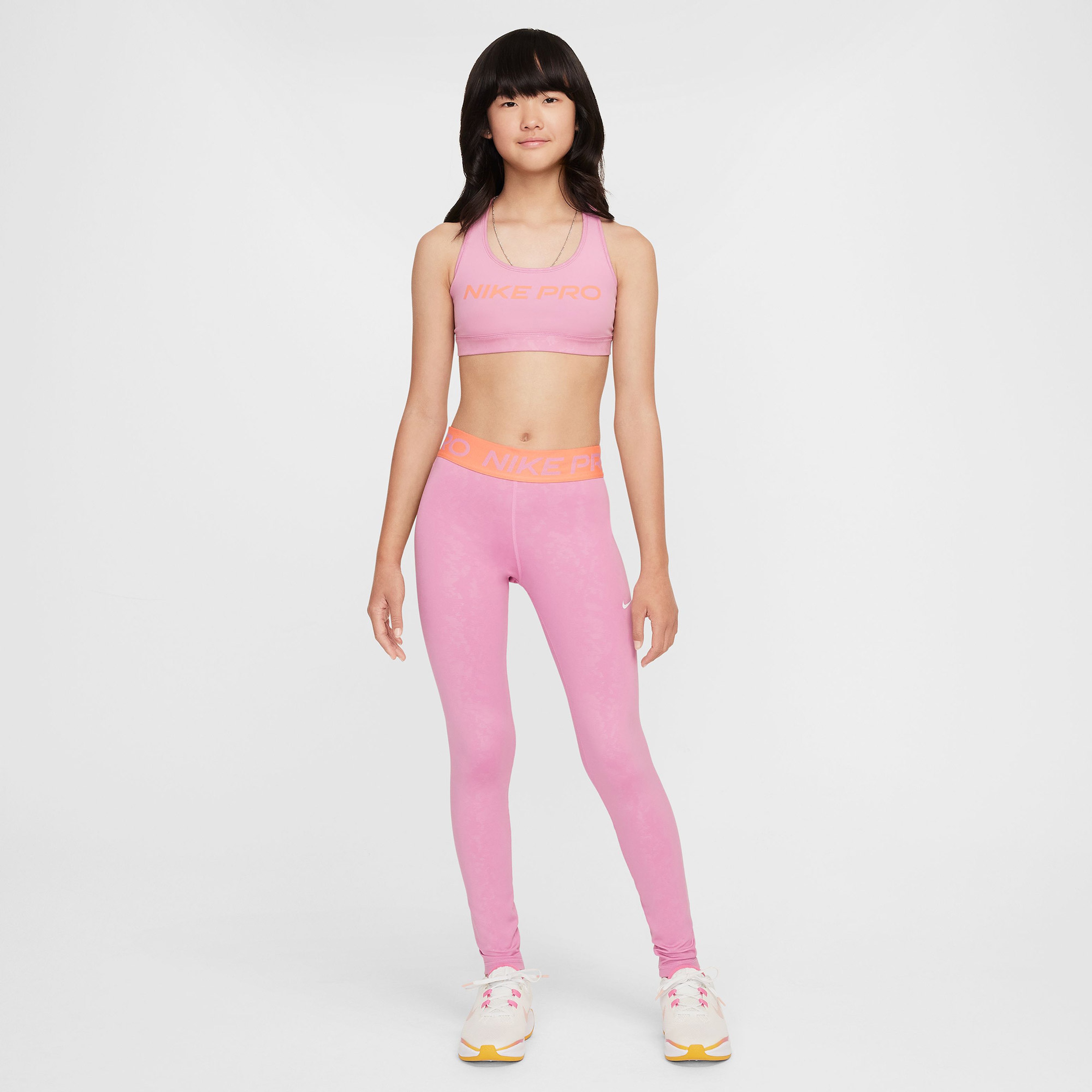 Nike Pro Dri-Fit Çocuk Pembe Tayt