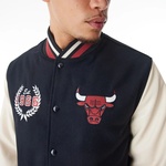New Era Nba Inj Varsity Jkt Chibul Blk Erkek Siyah Ceket
