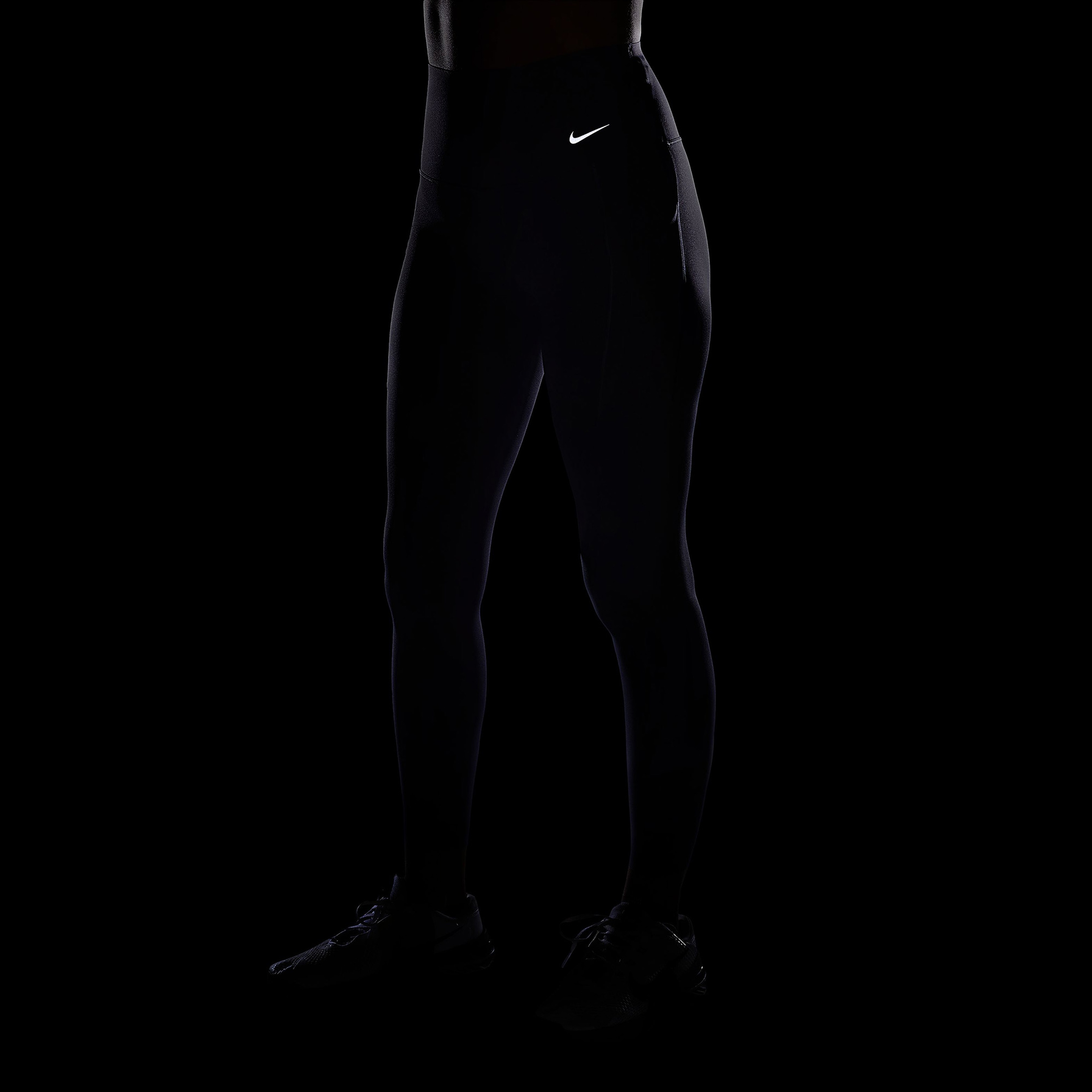 Nike Dri-Fit Universa Kadın Mor Tayt