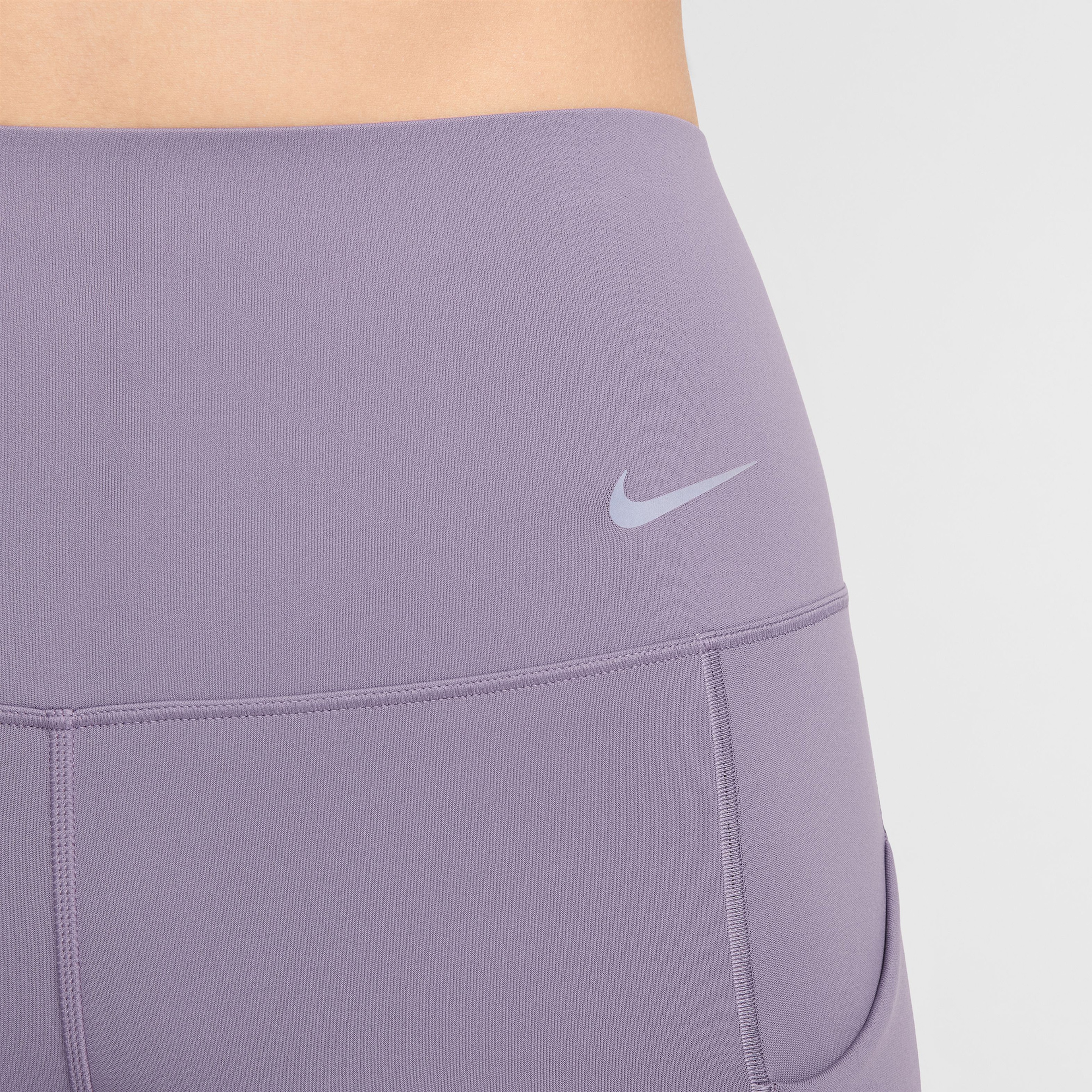 Nike Dri-Fit Universa Kadın Mor Tayt
