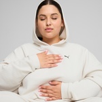 Puma Q4 Studio Textured Kadın Gri Sweatshirt