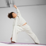 Puma Q4 Studio Textured Kadın Gri Sweatshirt