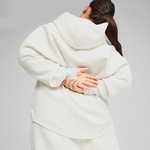 Puma Q4 Studio Textured Kadın Gri Sweatshirt