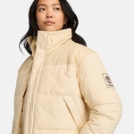 Timberland Welch Mountain Synthetic Insulated Puffer Kadın Bej Ceket