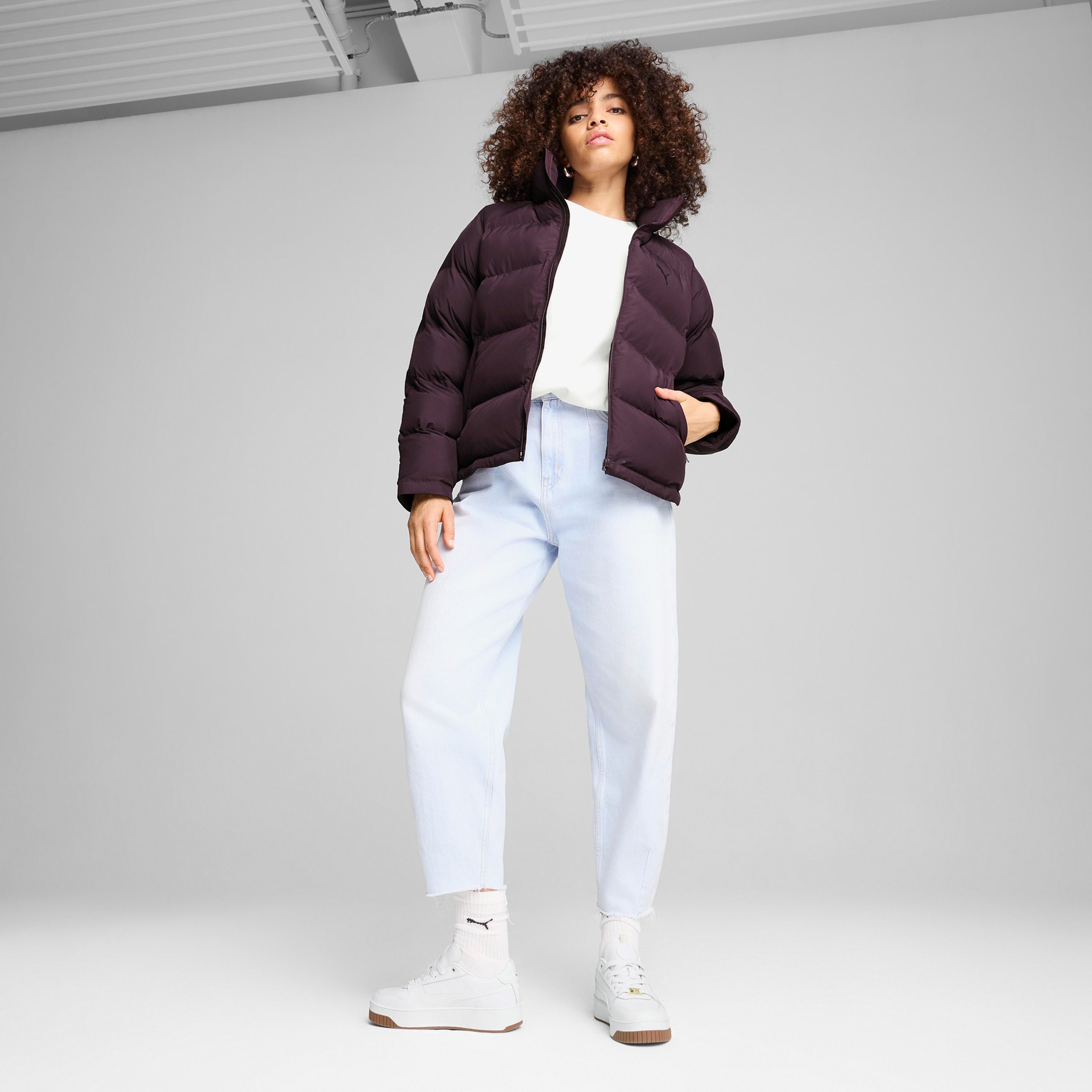 Puma Mono Kadın Bordo Mont