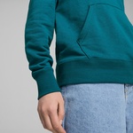 Puma Classics Shiny Logo Kadın Yeşil Sweatshirt