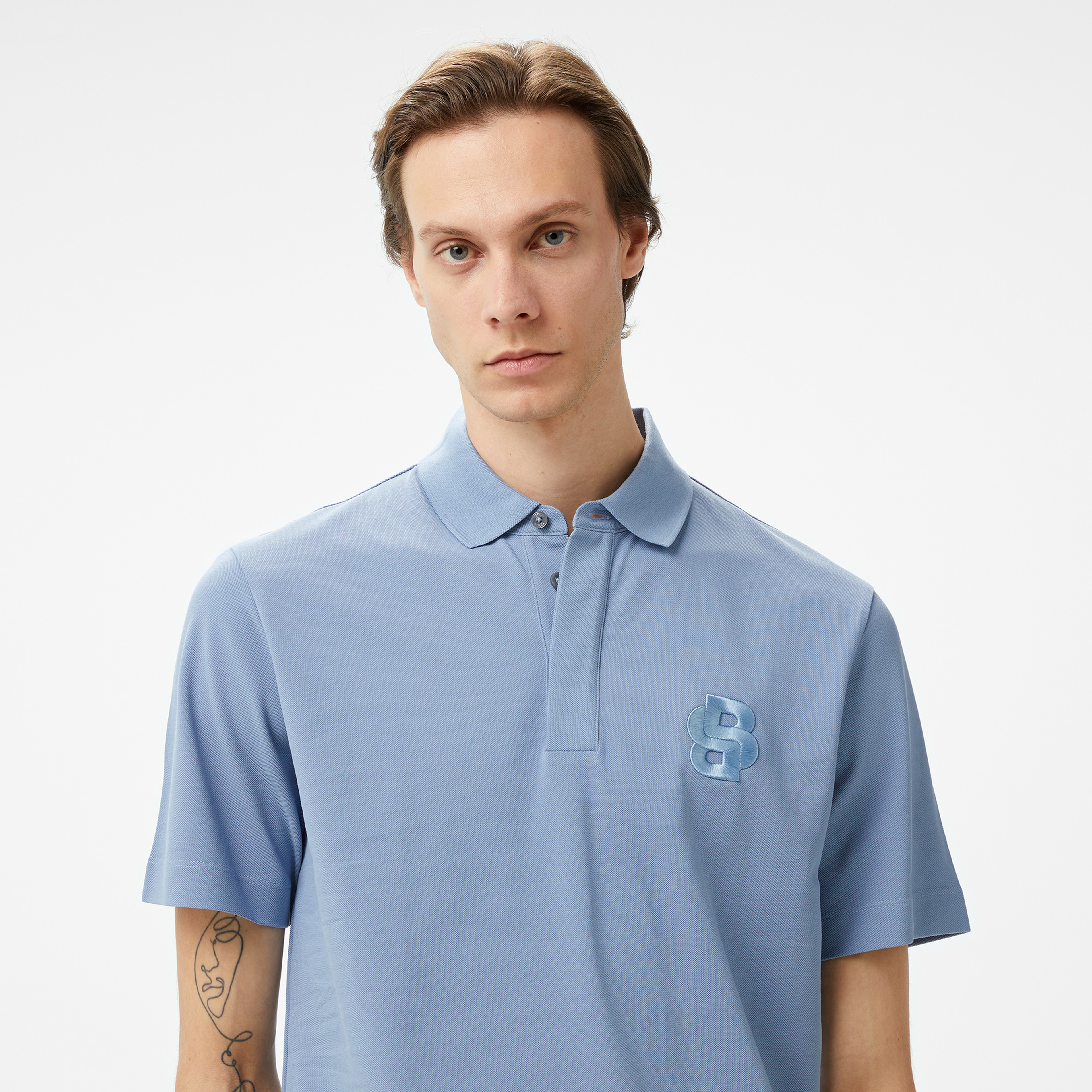 Boss C-Payto 23 Erkek Mavi Polo