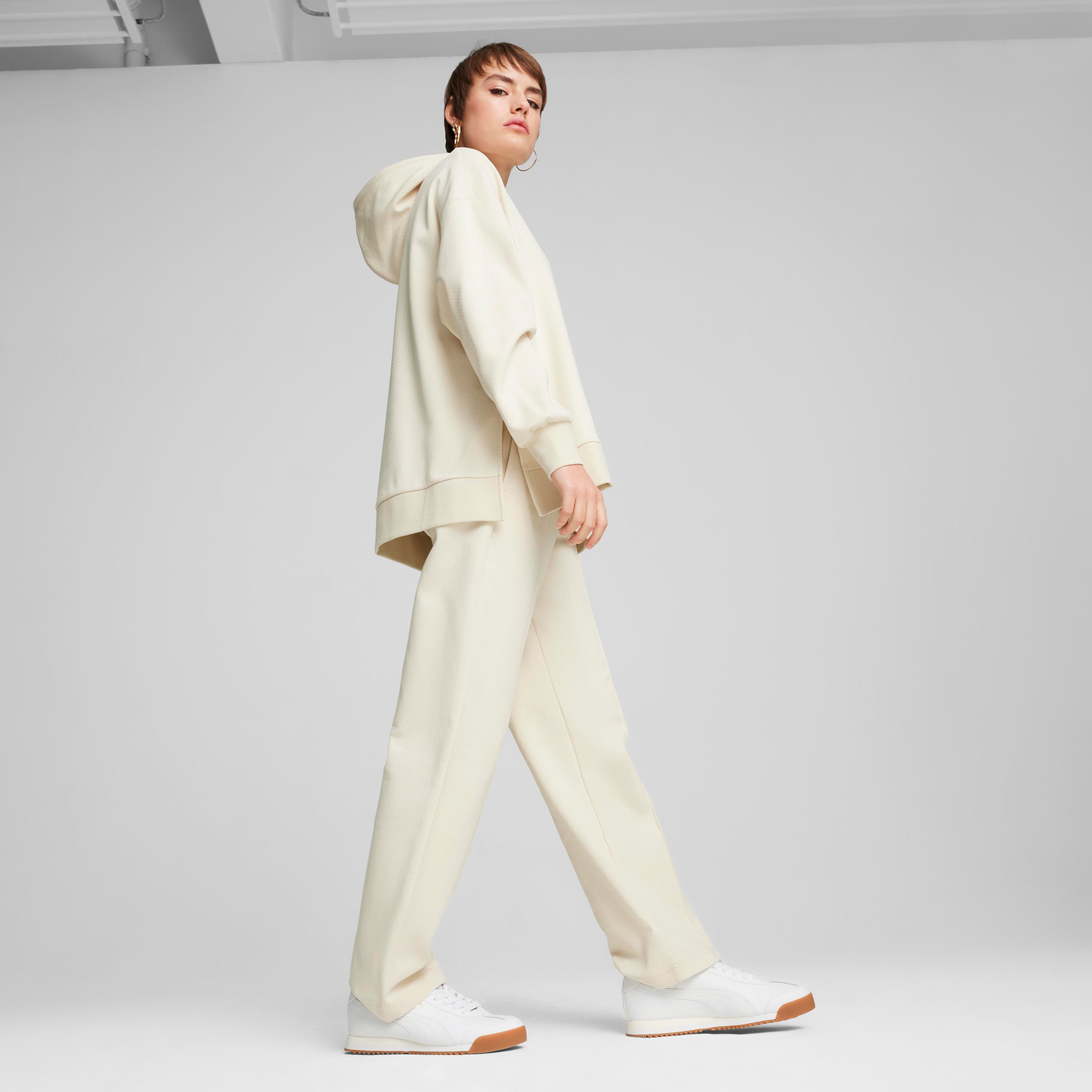 Puma Classics Oversized Kadın Beyaz Sweatshirt