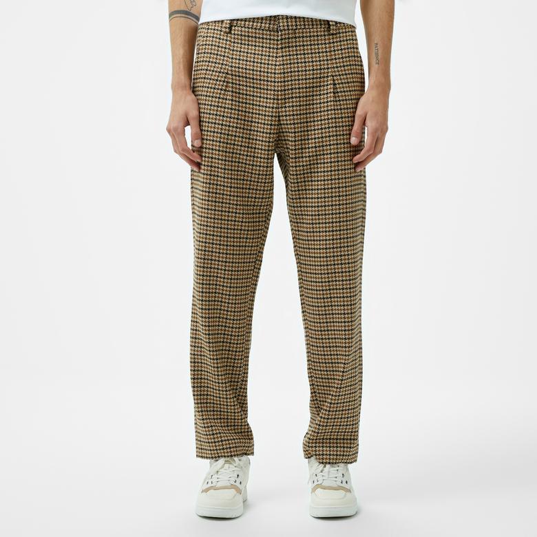 Hugo Theo243F2X Erkek Kahverengi Pantolon