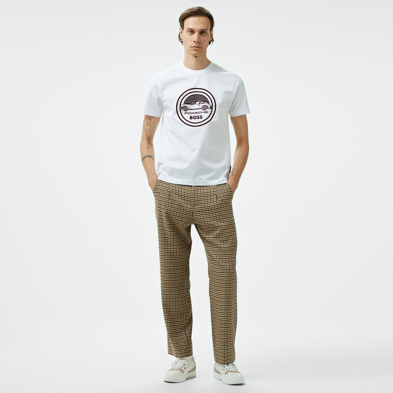 Hugo Theo243F2X Erkek Kahverengi Pantolon