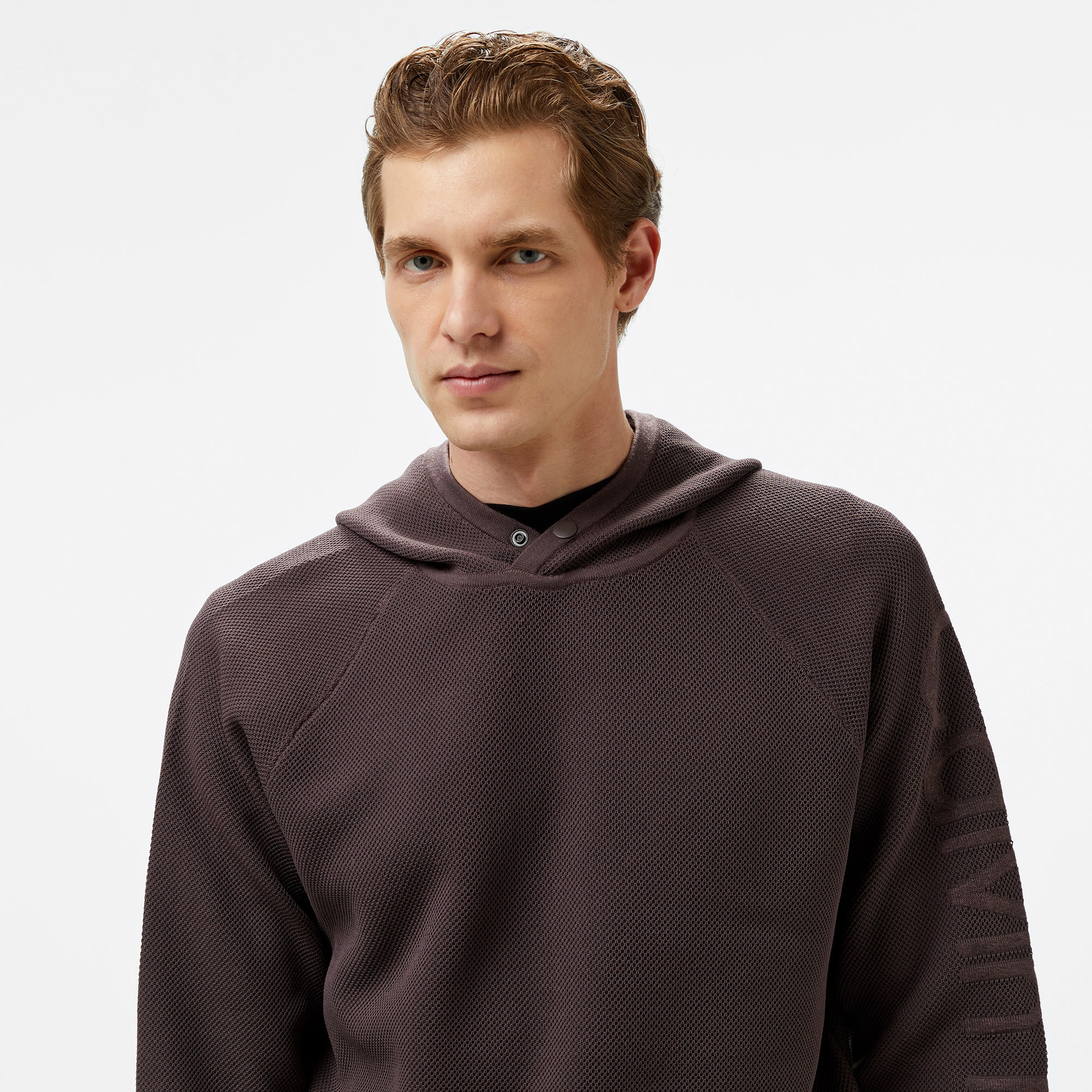 Calvin Klein Pullover Erkek Kahverengi Sweatshirt