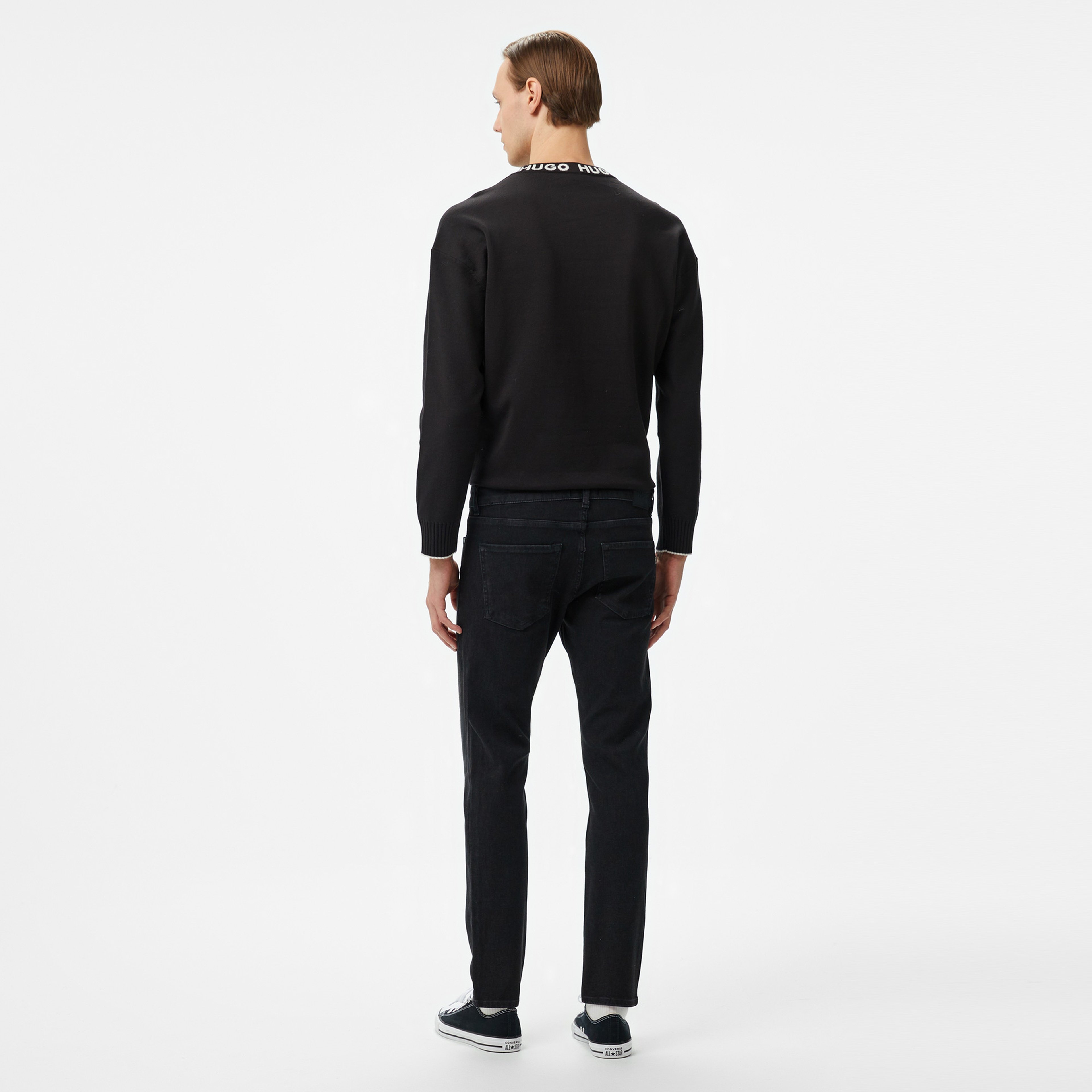Boss Delaware Erkek Siyah Jean