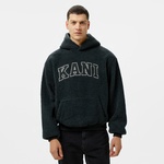 Karl Kani Serif Teddy Erkek Gri Sweatshirt