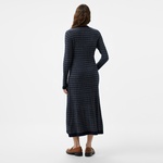 Tommy Hilfiger Textured V-Neck Kadın Beyaz Elbise