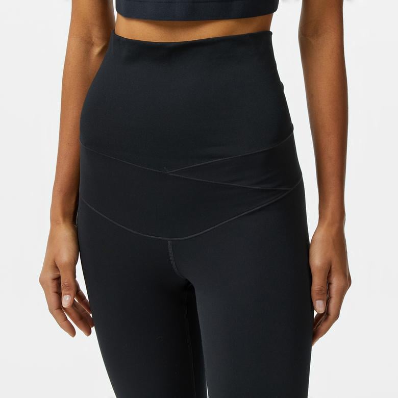 Nike One Dri-Fit Heritage Kadın Siyah Tayt