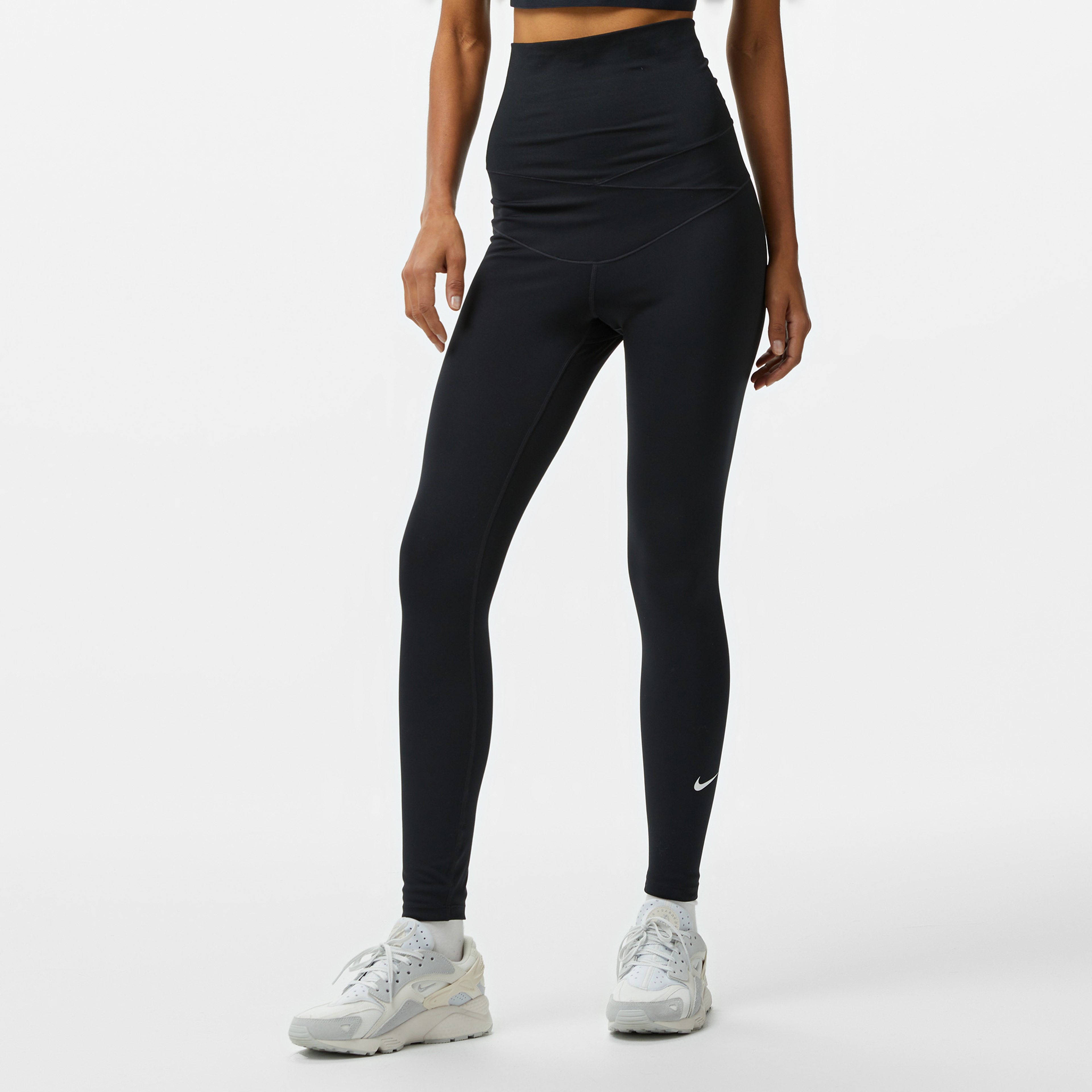 Nike One Dri-Fit Heritage Kadın Siyah Tayt