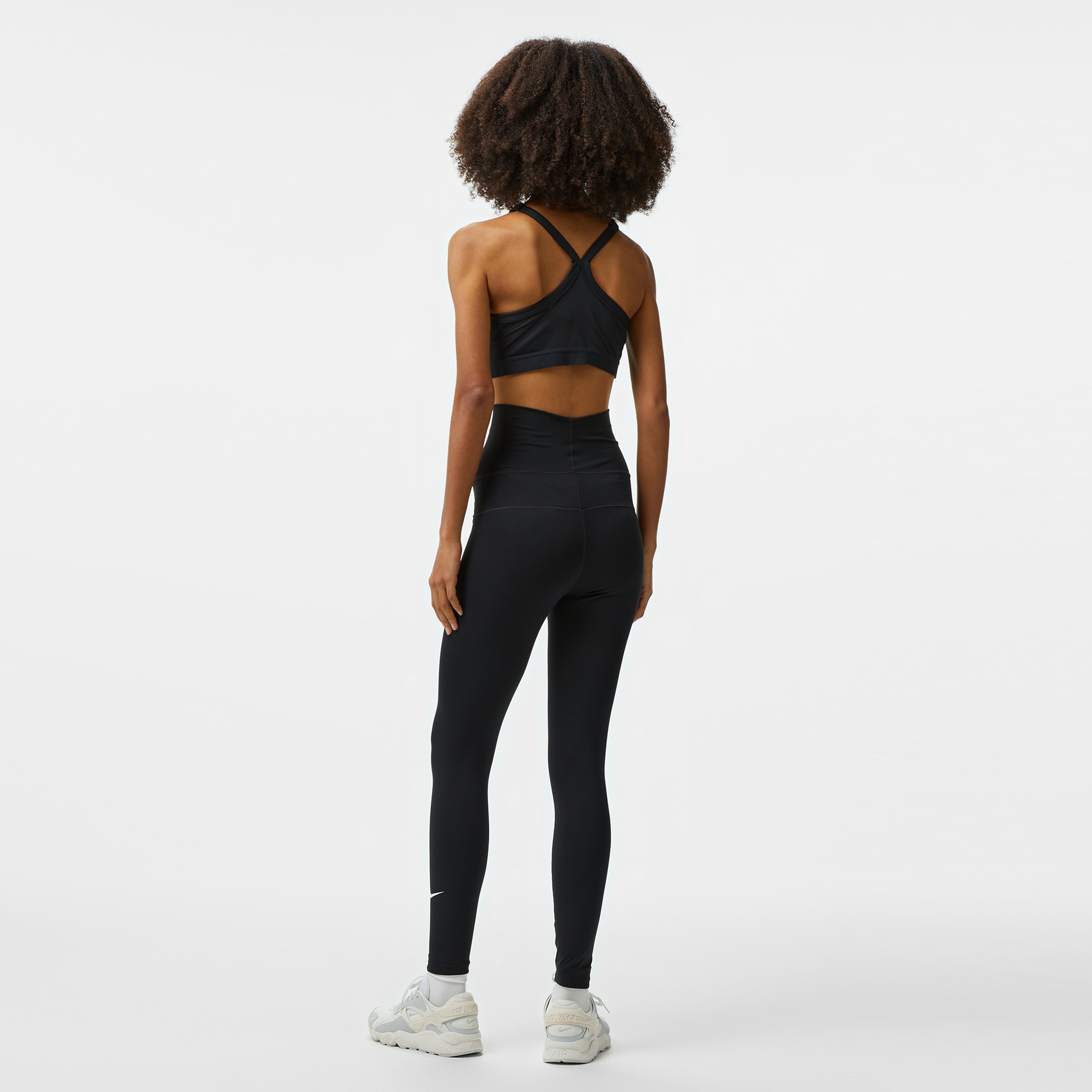 Nike One Dri-Fit Heritage Kadın Siyah Tayt