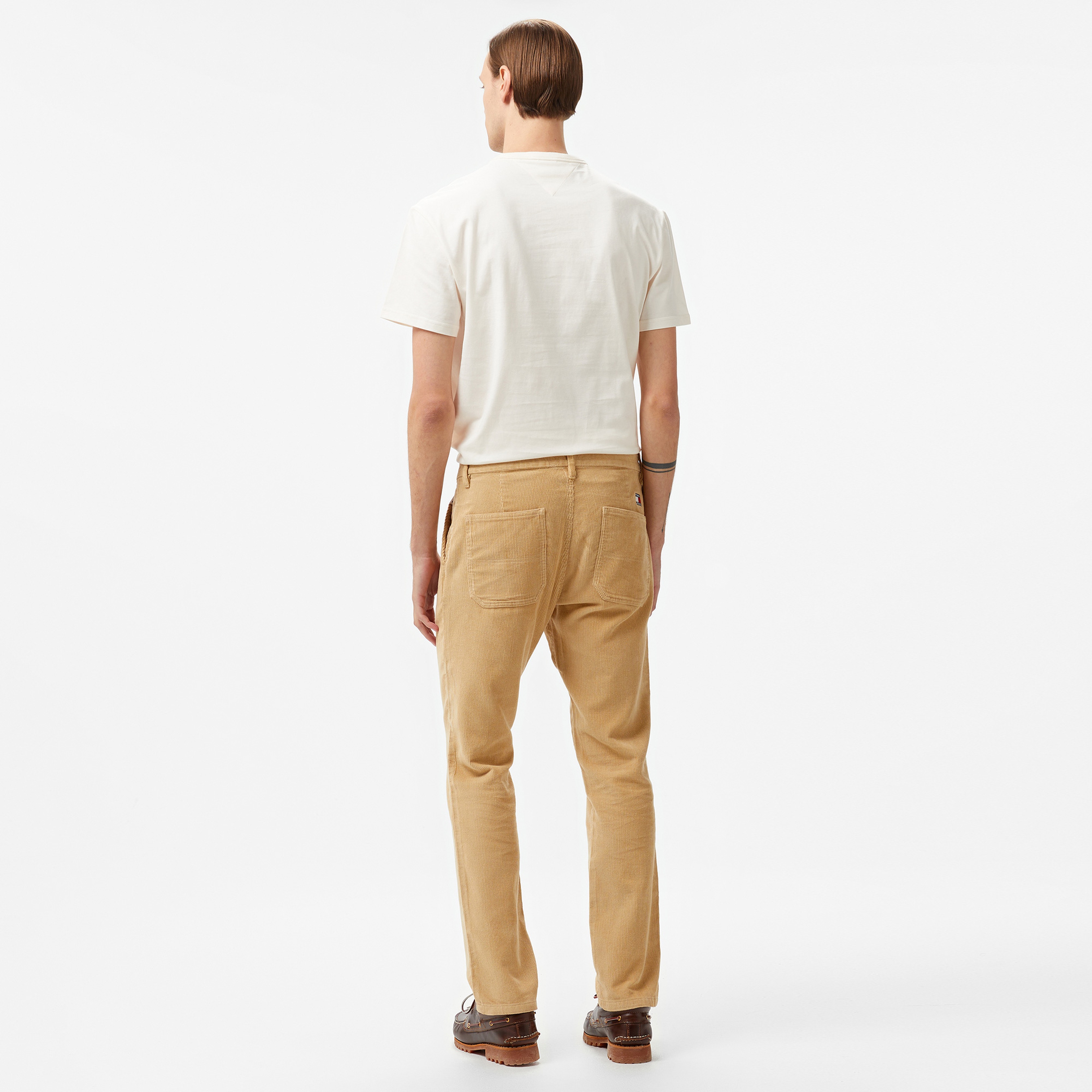 Tommy Hilfiger Jeans Ryan Cord Erkek Bej Chino Pantolon