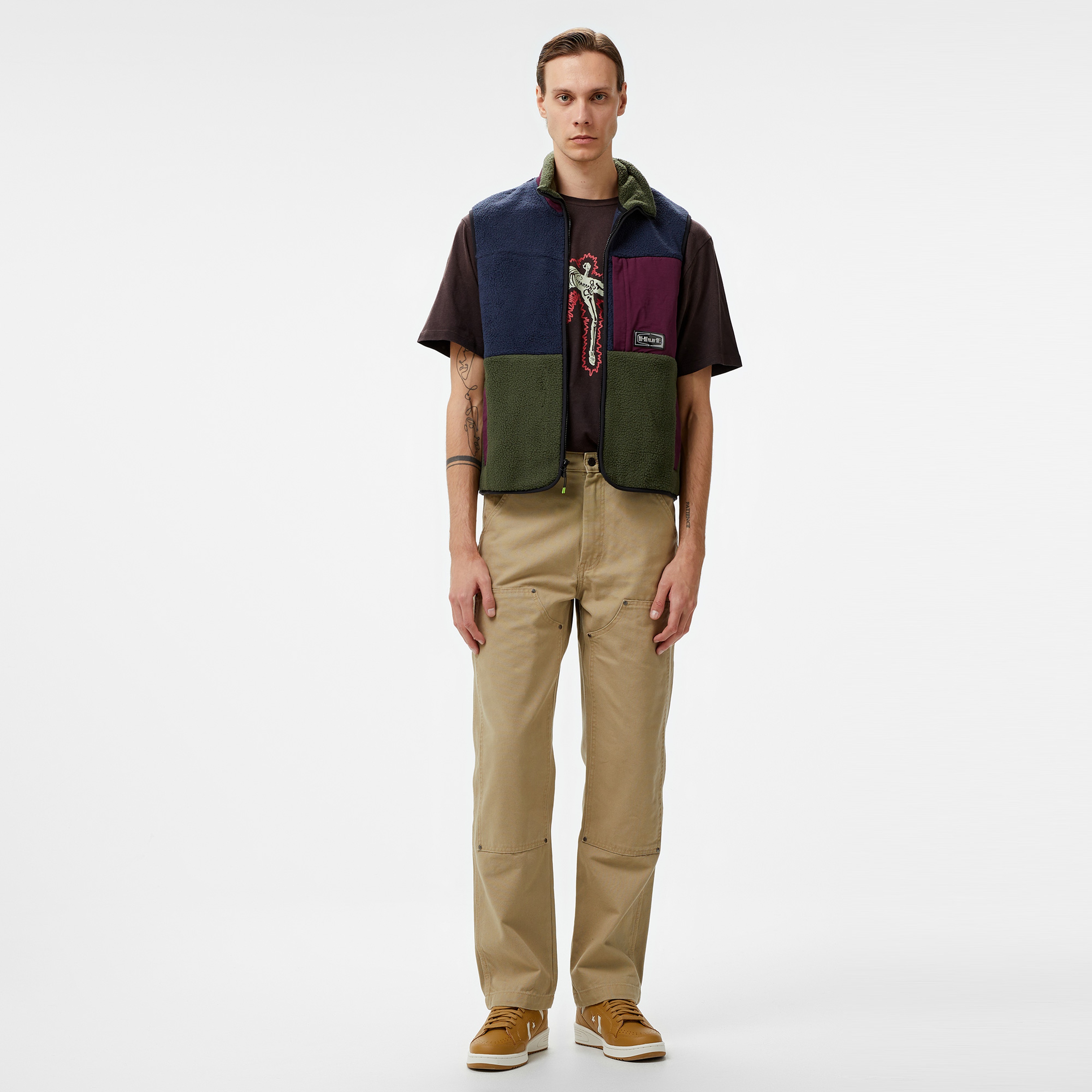HUF Sonoma High Pile Vest Erkek Renkli Ceket