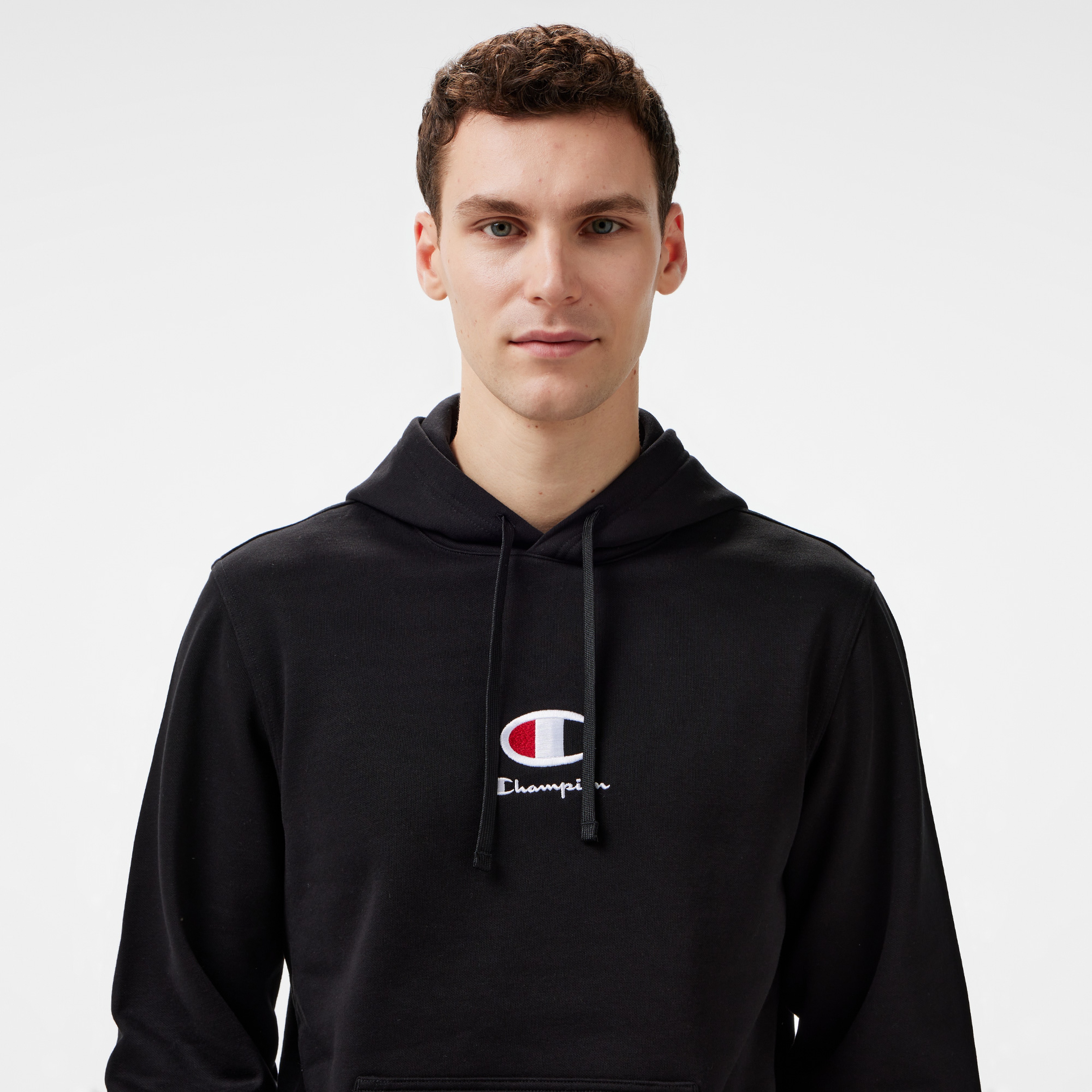 Champion Erkek Siyah Sweatshirt