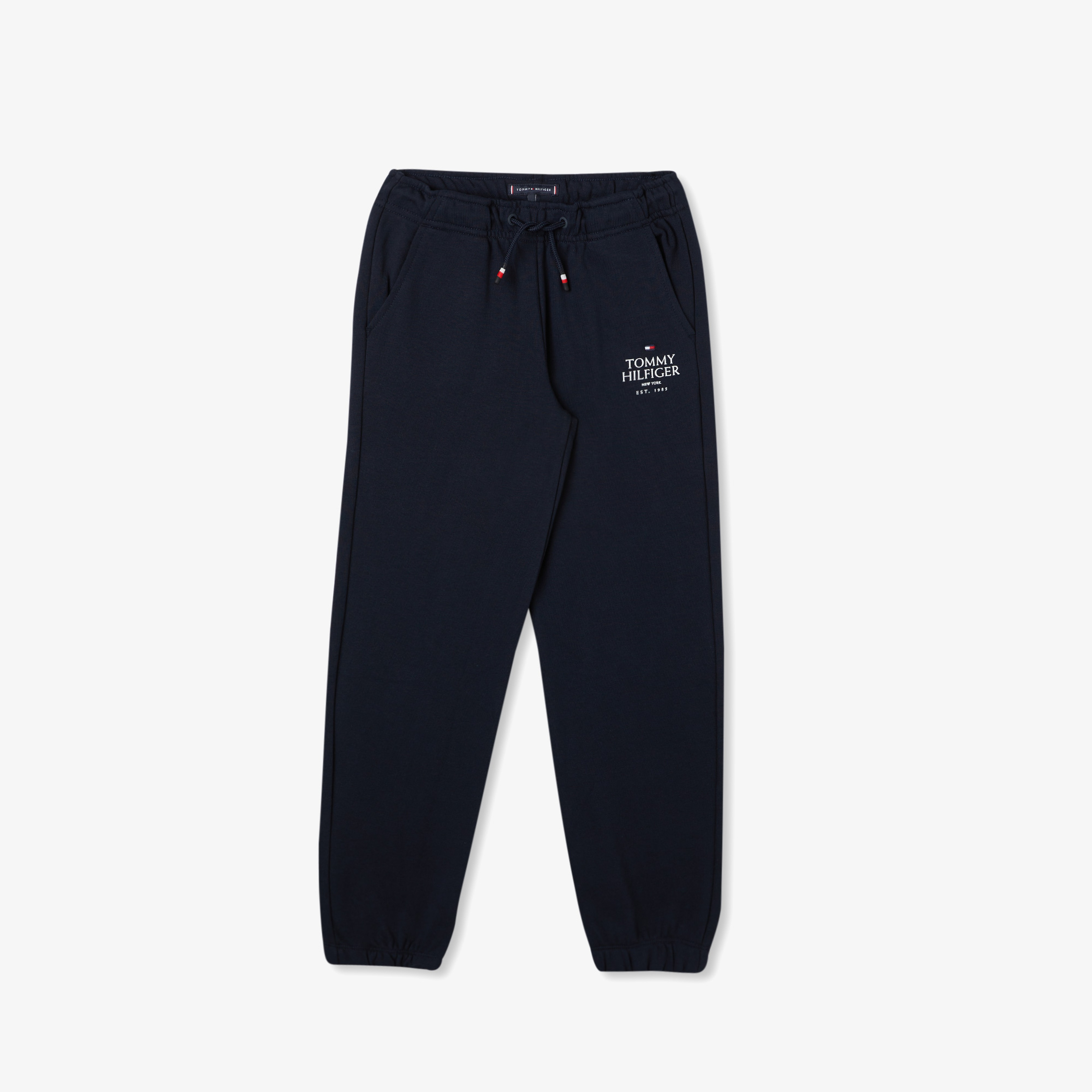 Tommy Hilfiger Logo Puff Print Çocuk Mavi Eşofman Altı