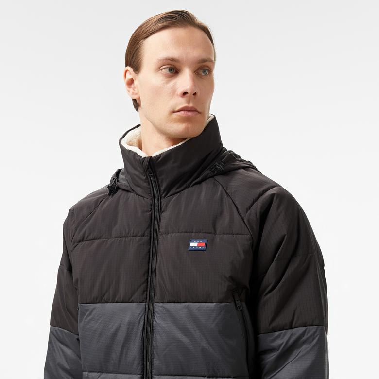 Tommy Hilfiger Pima Crew Neck Erkek Siyah Kazak