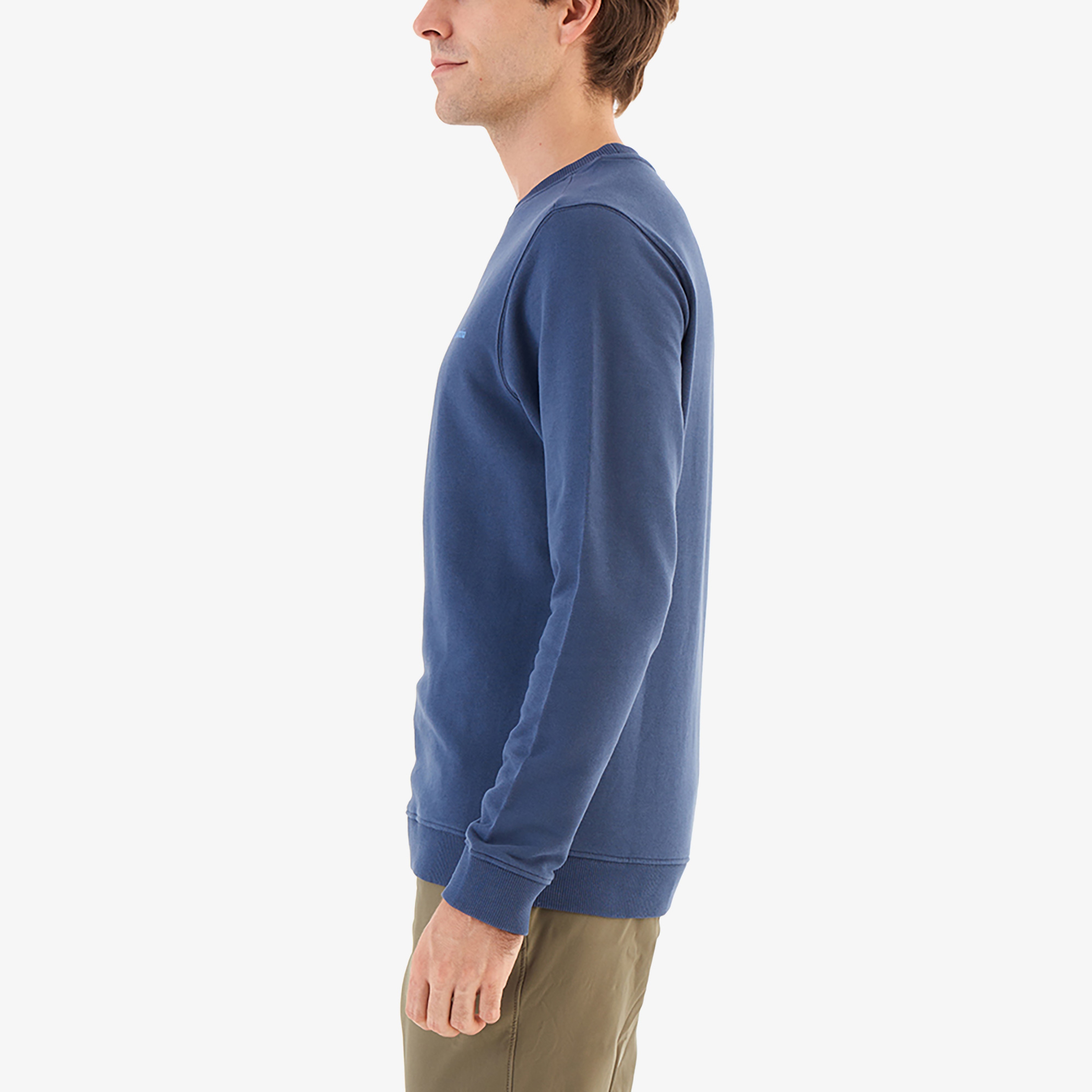 Columbia Basic Crew Erkek Dağ Mavisi Sweatshirt