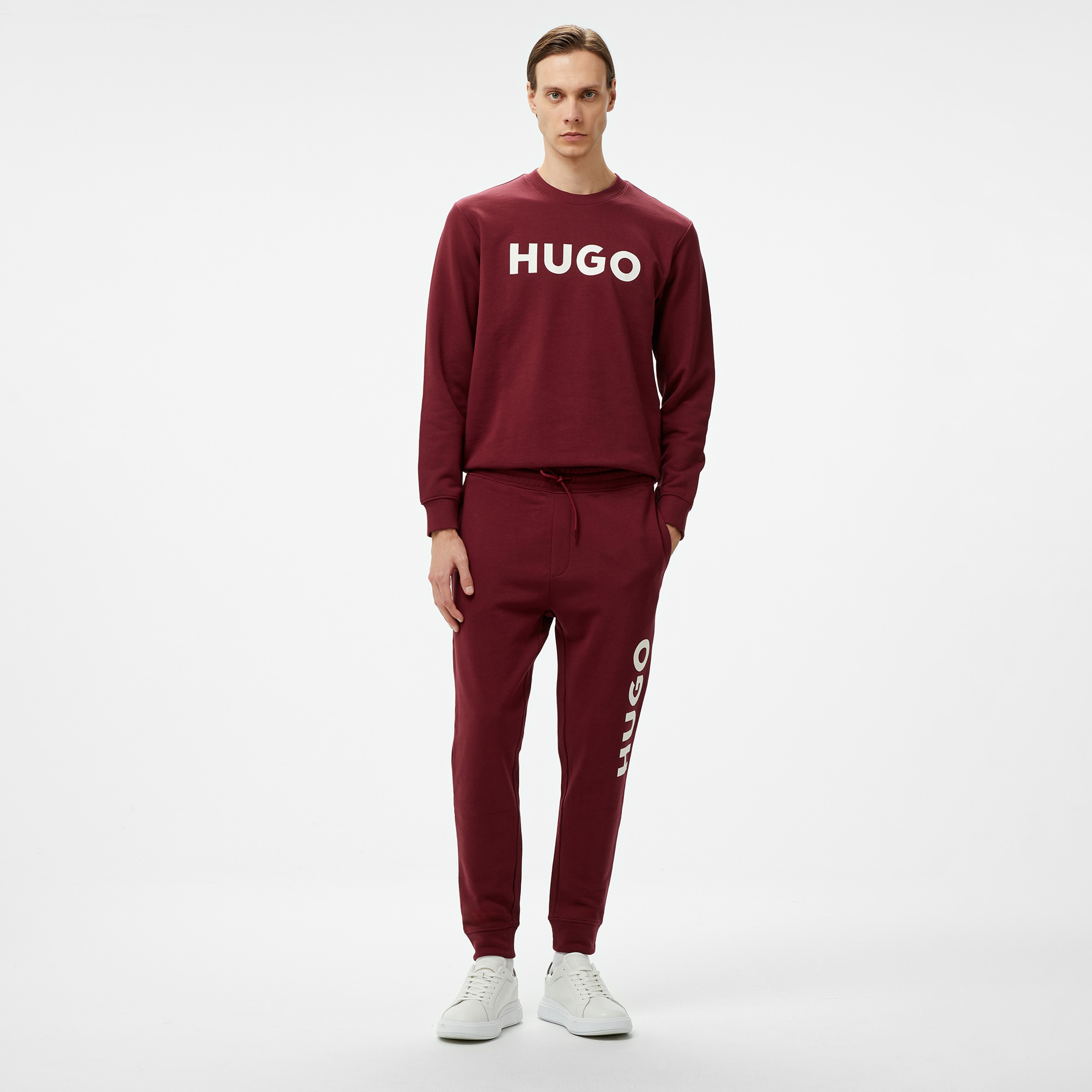 Hugo Dutschi Erkek Bordo Eşofman Altı