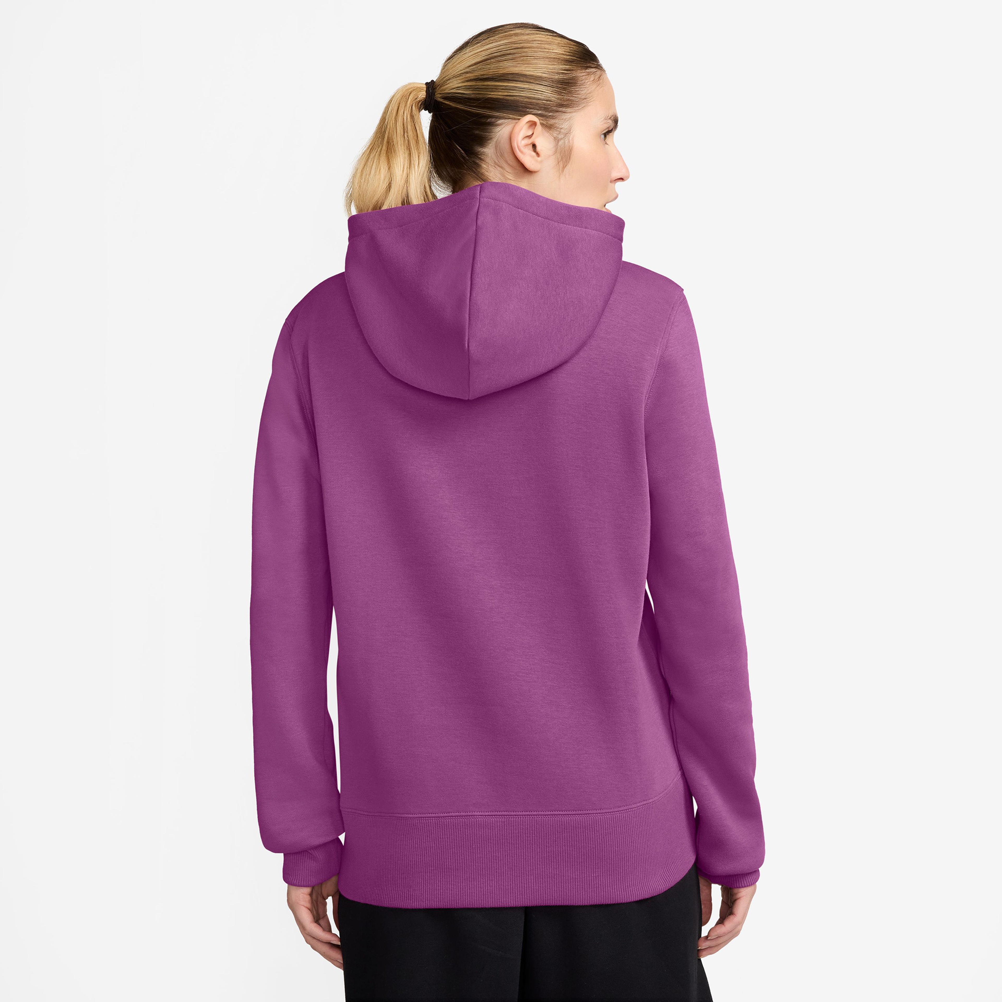 Nike Sportswear Phoenix Fleece Kadın Mor Kapüşonlu Sweatshirt