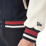 New Era Nba Inj Varsity Jkt Chibul Blk Erkek Siyah Ceket