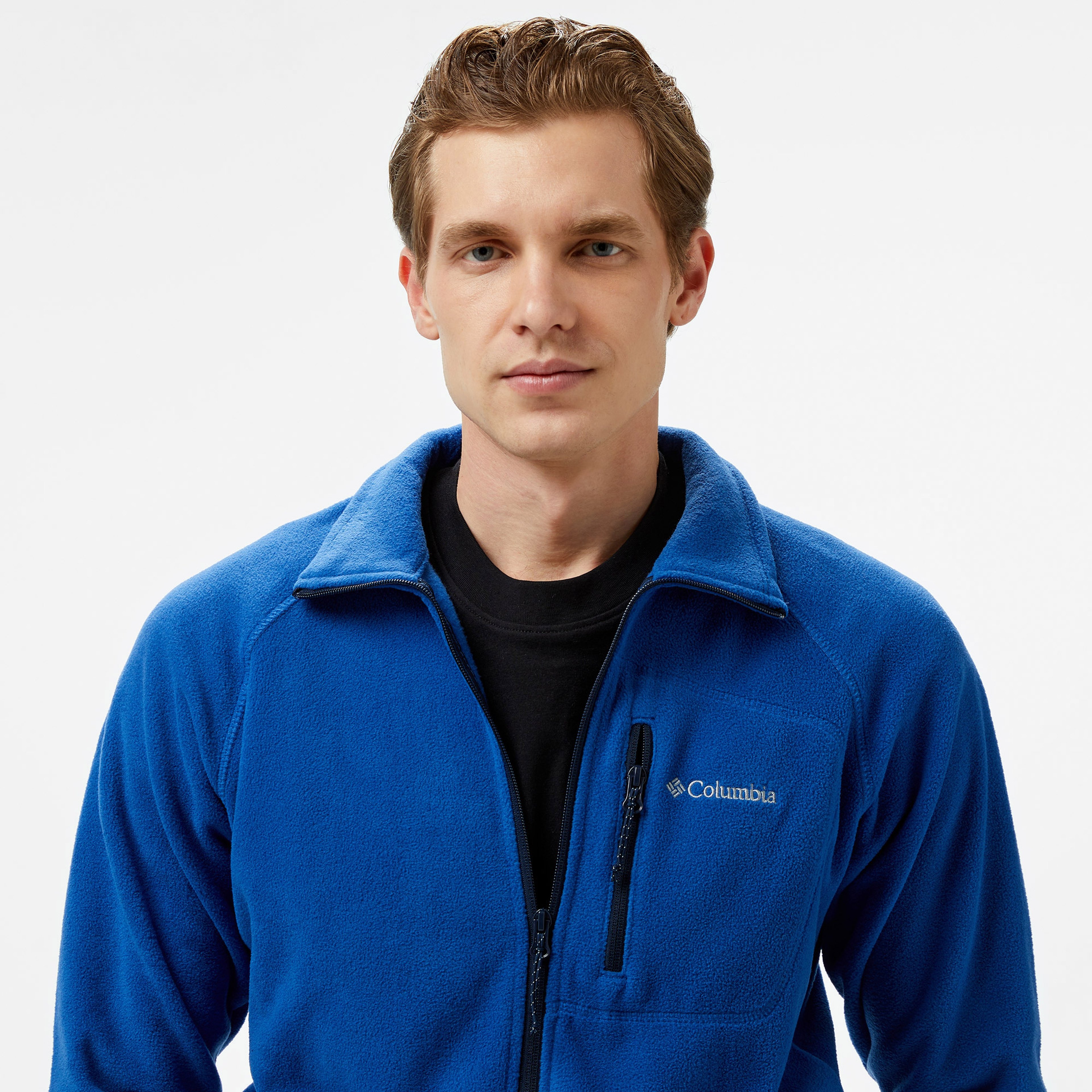 Columbia Fast Trek II Full Zip Fleece Erkek Mavi PolarXXLAE3039