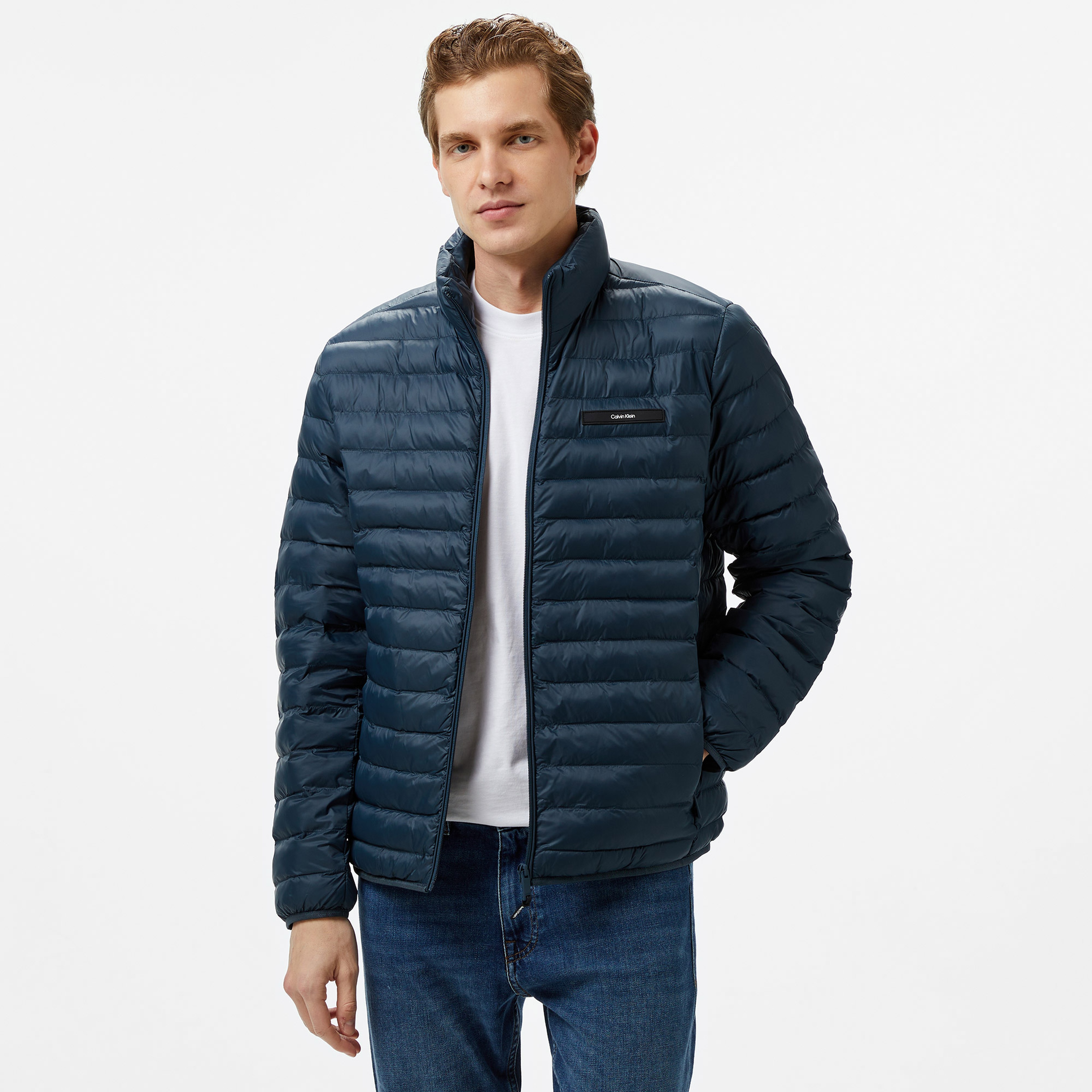 Calvin Klein Erkek Mavi Mont