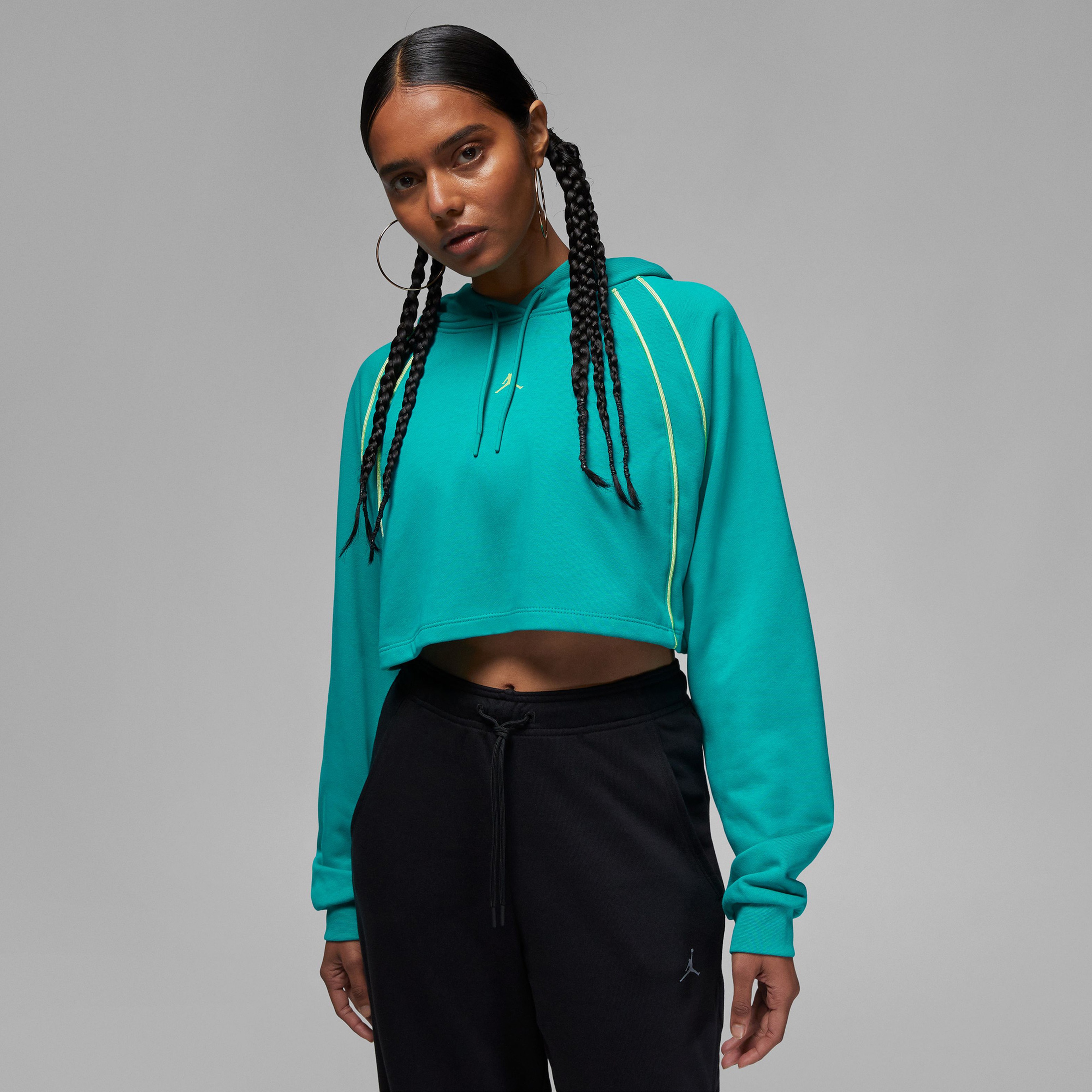 Jordan Sport Fleece Kadın Yeşil Sweatshirt