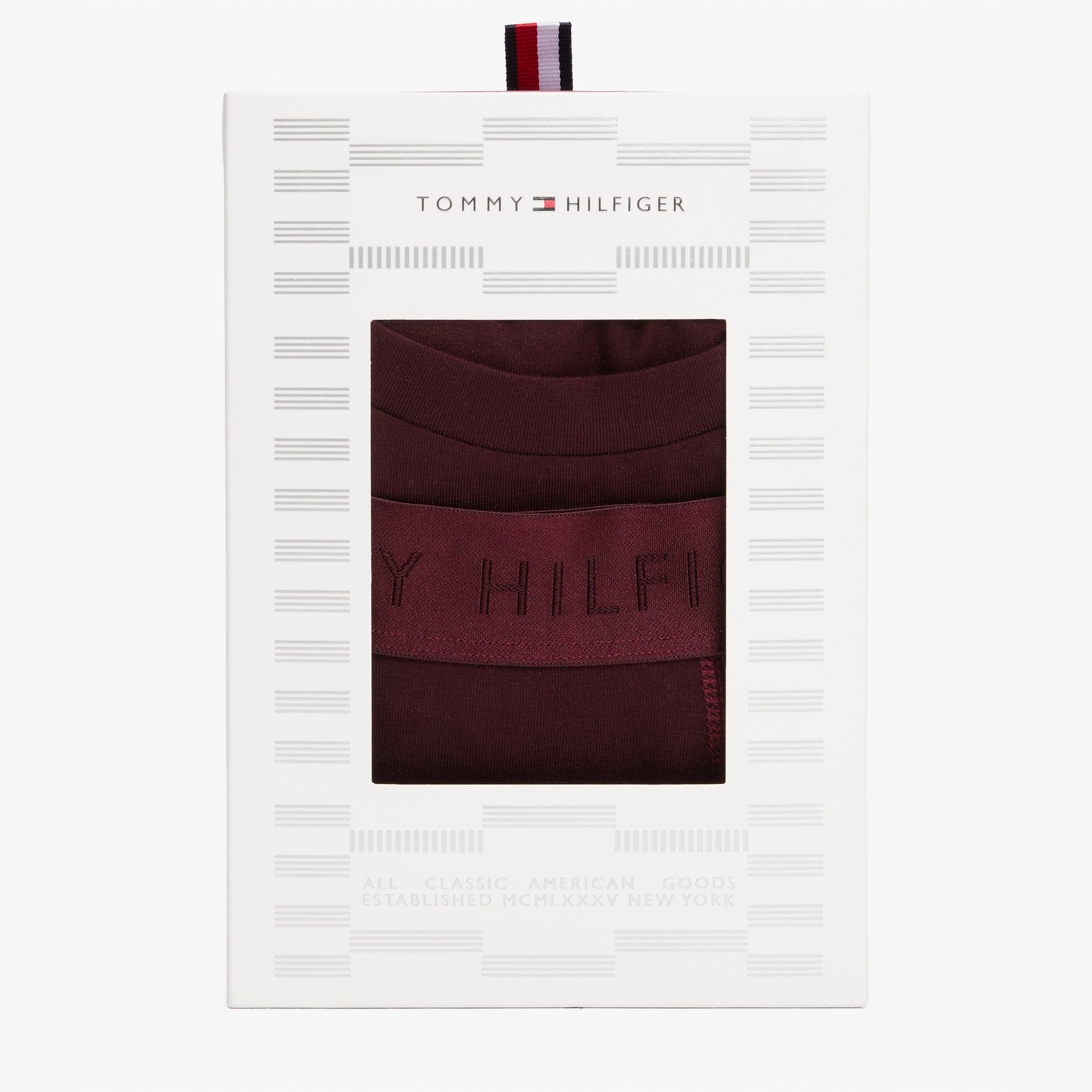 Tommy Hilfiger Erkek Mor Boxer