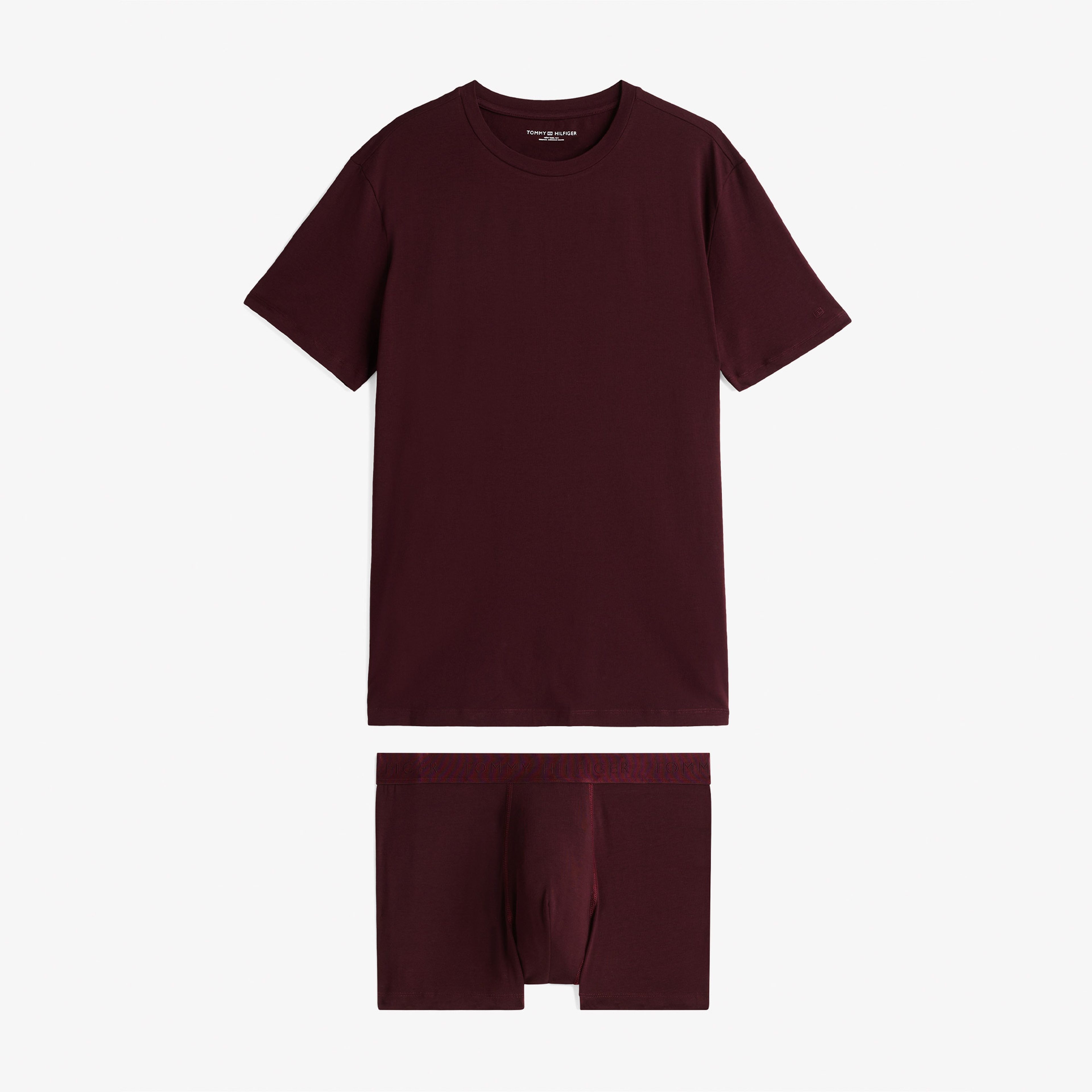 Tommy Hilfiger Erkek Mor Boxer