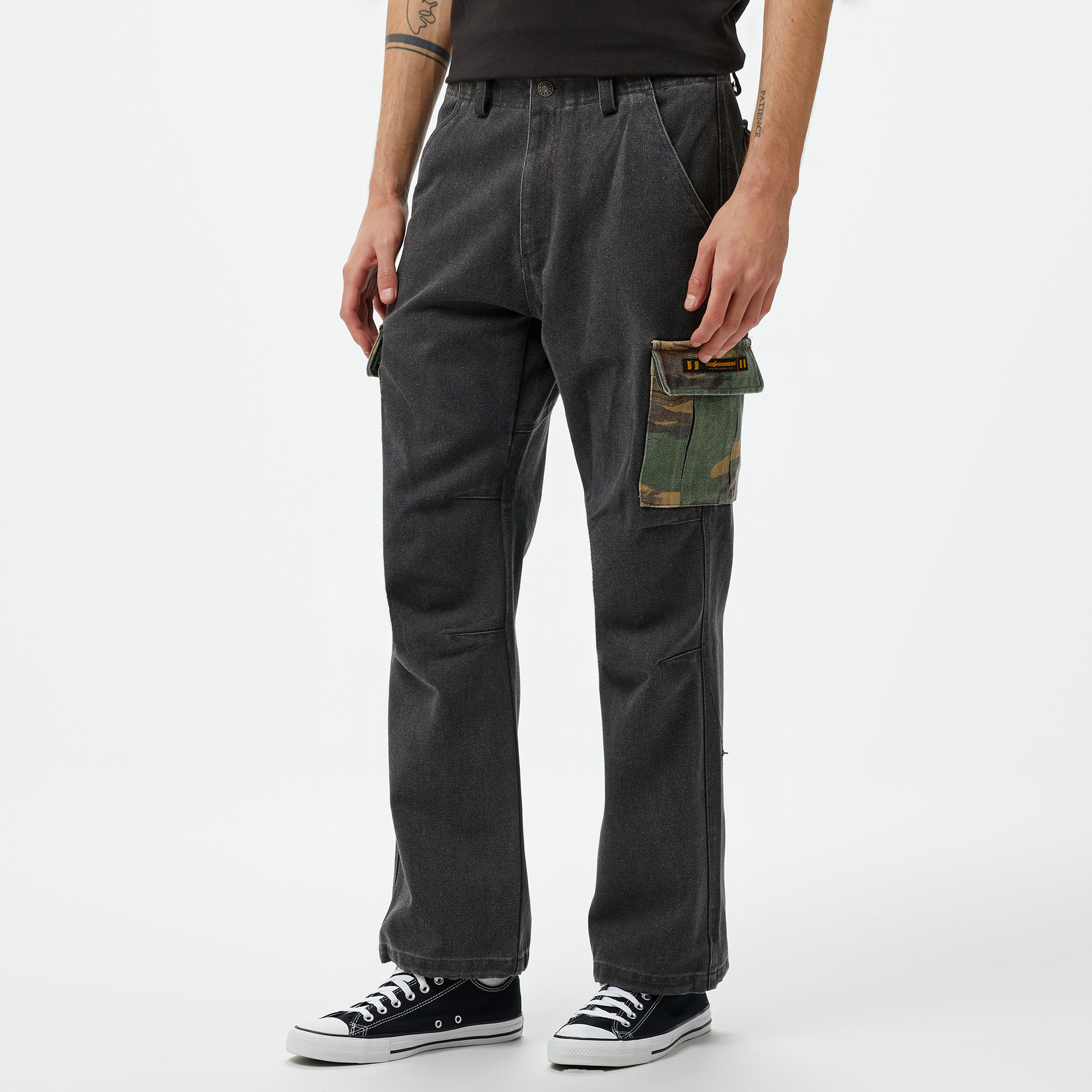 The Hundreds Heights Cargo Erkek Siyah Pantolon