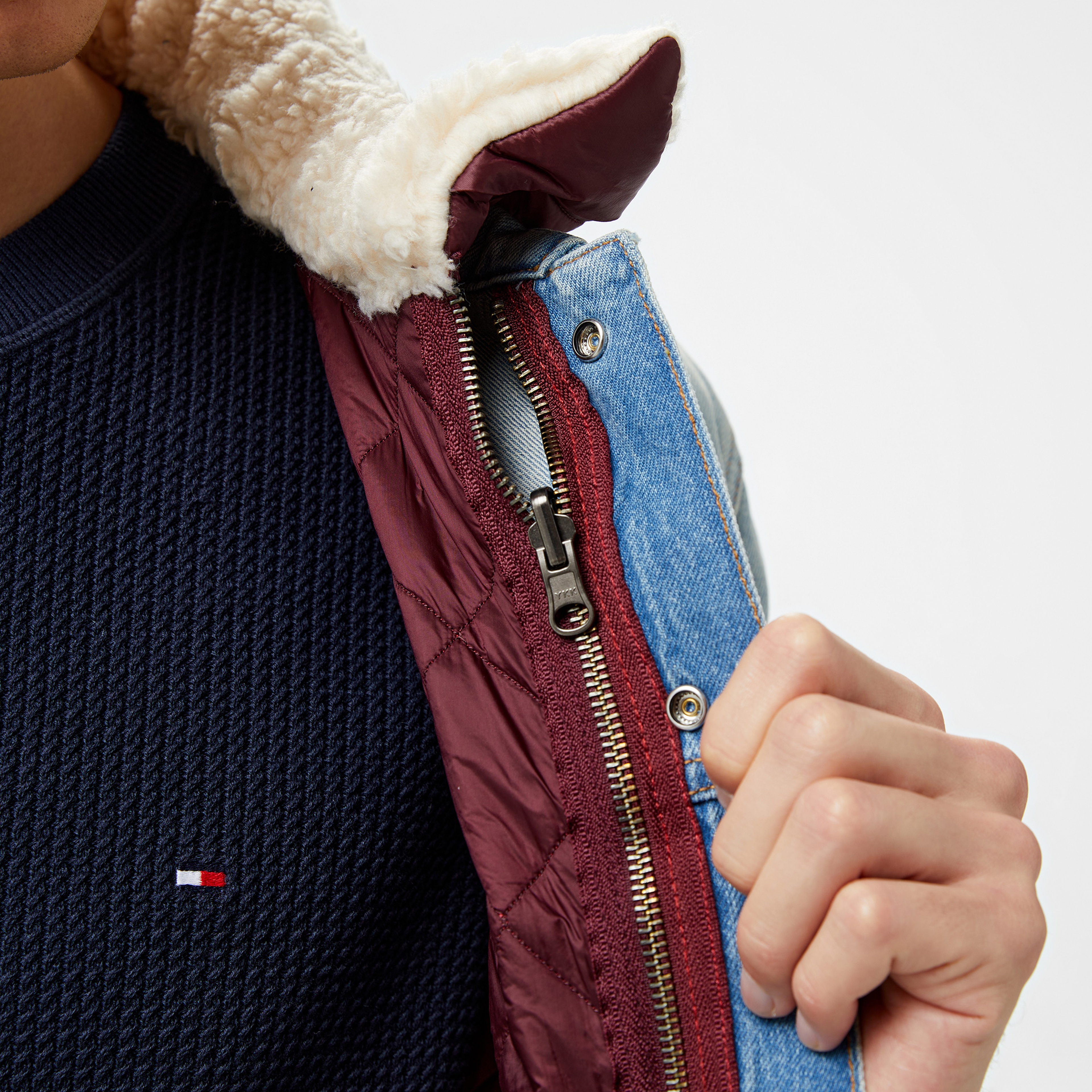 Tommy Hilfiger Jeans Ryan Rglr Erkek Mavi Ceket