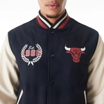 New Era Nba Inj Varsity Jkt Chibul Blk Erkek Siyah Ceket