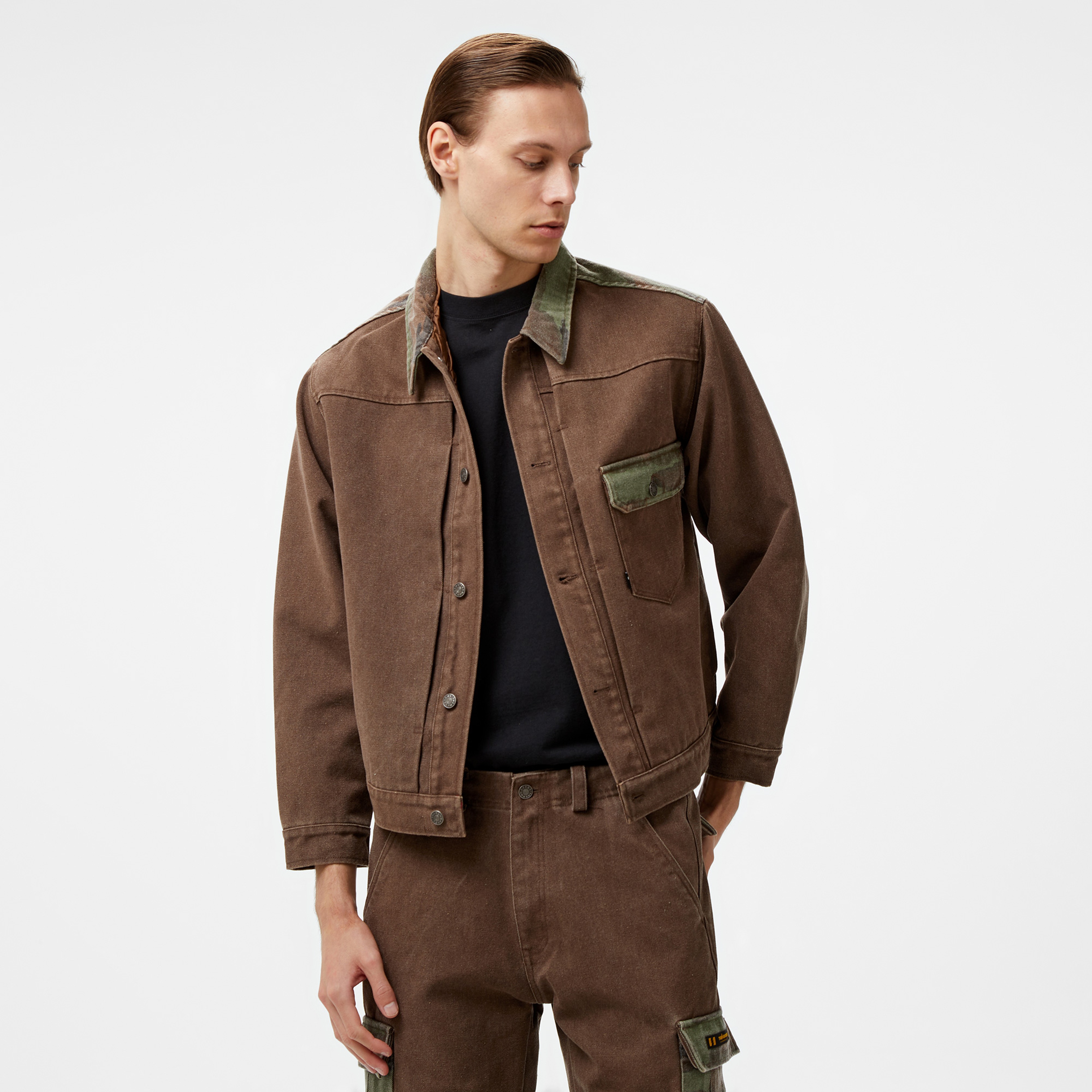 The Hundreds Camo Canvas Erkek Kahverengi Ceket