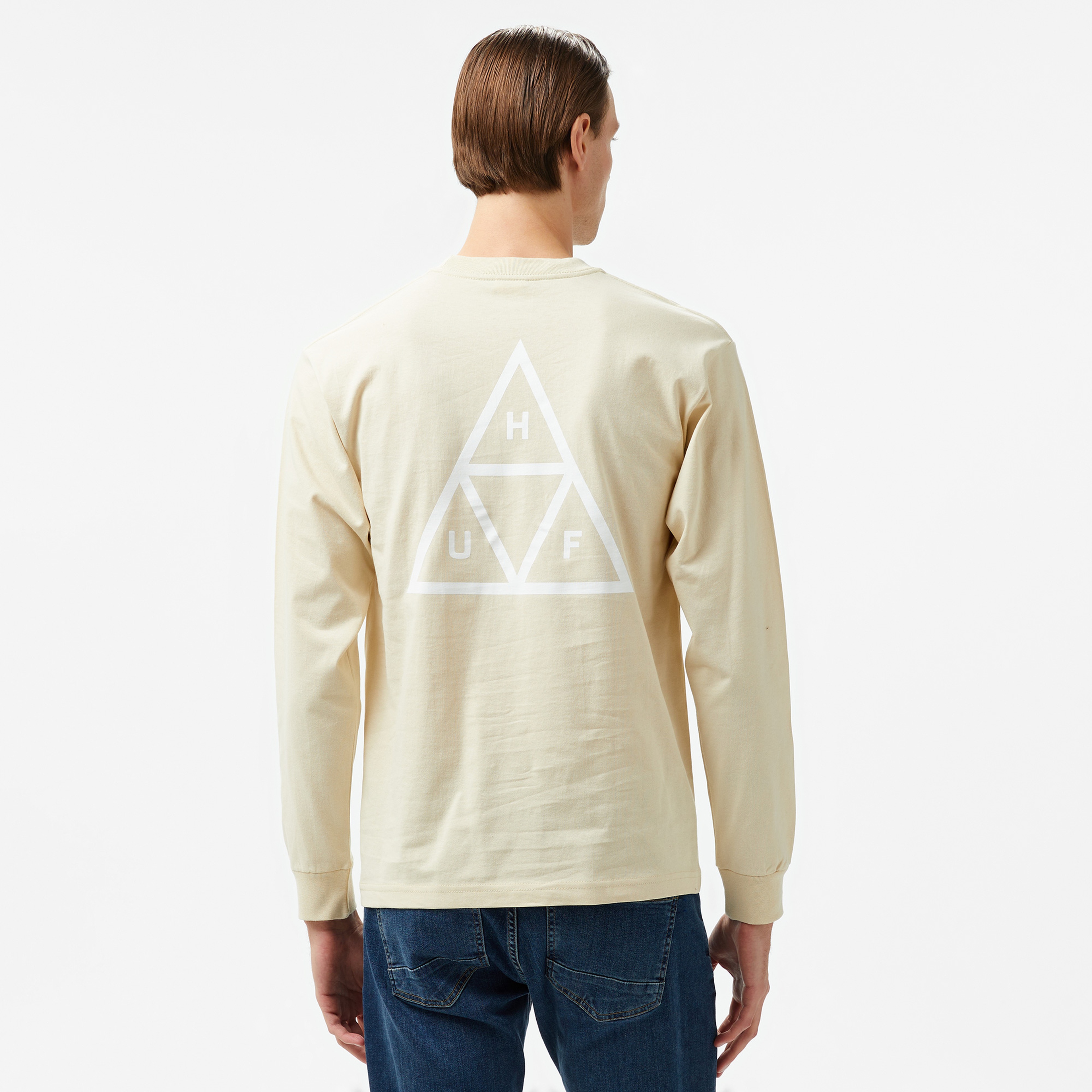 HUF Set Erkek Gri T-Shirt