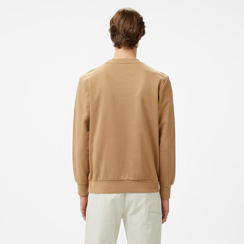 Boss Soleri 02 Erkek Bej Sweatshirt