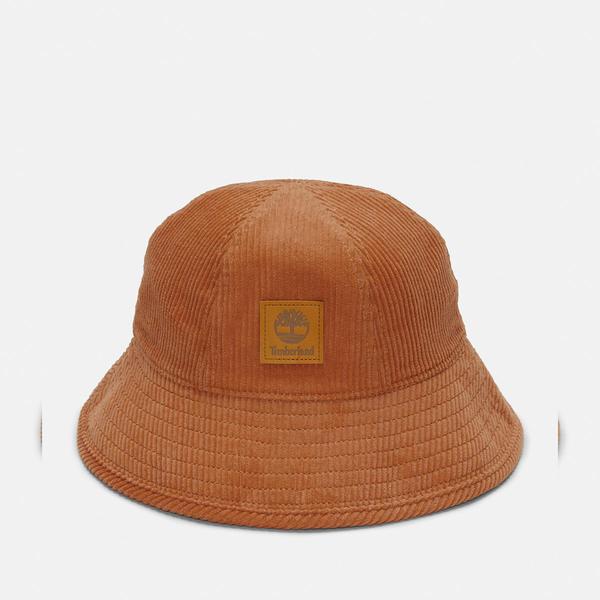 Timberland Round Top Corduroy Unisex Kahverengi Şapka