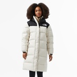 The North Face Nuptse Parka Kadın Beyaz Mont