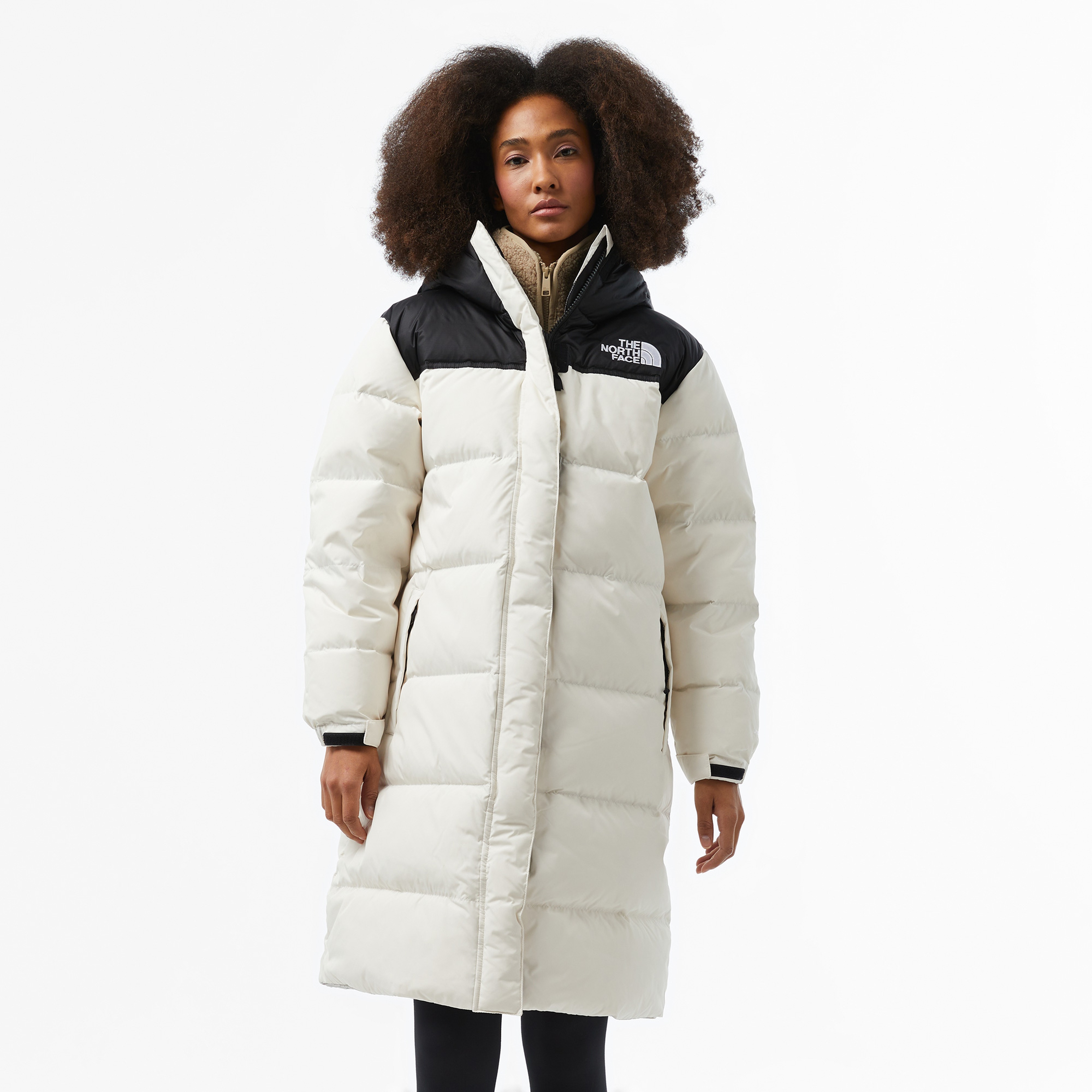 The North Face Nuptse Parka Kadın Beyaz MontXLNF0A832KROU1| Occasion