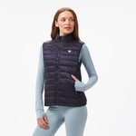 Guess Puffer Vest Iridescent Nylon 40 Kadın Lacivert Yelek