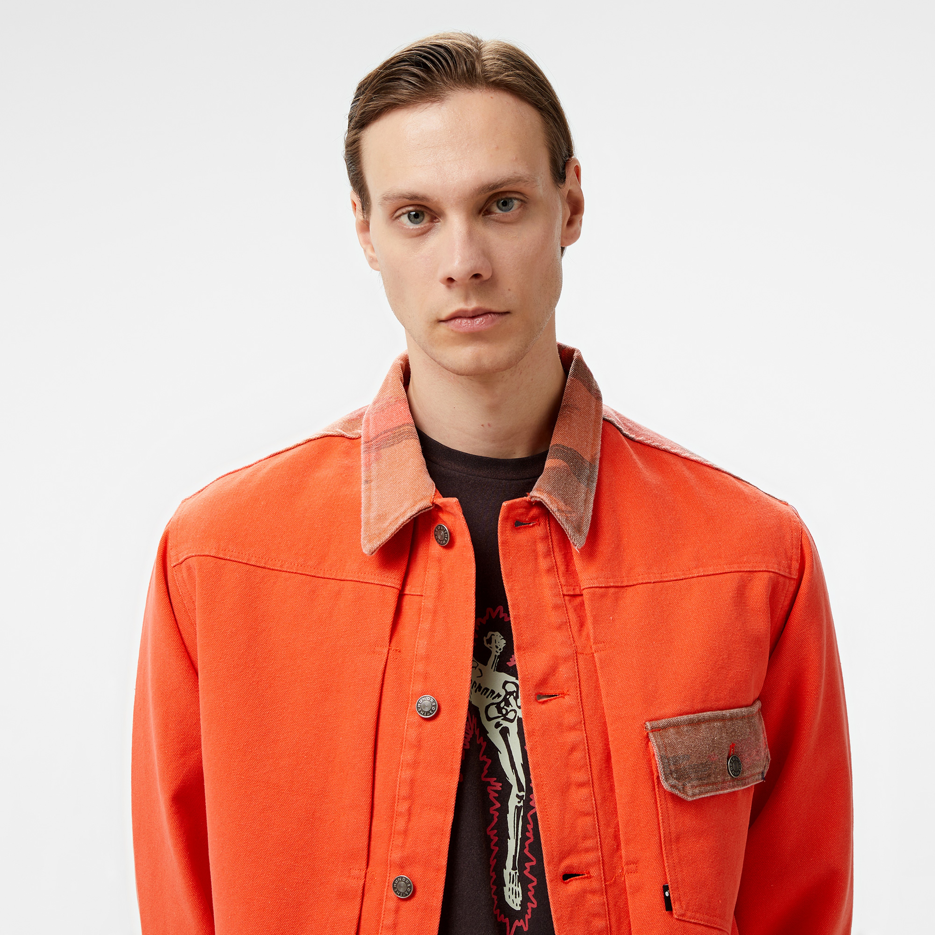 The Hundreds Camo Canvas Erkek Turuncu Ceket