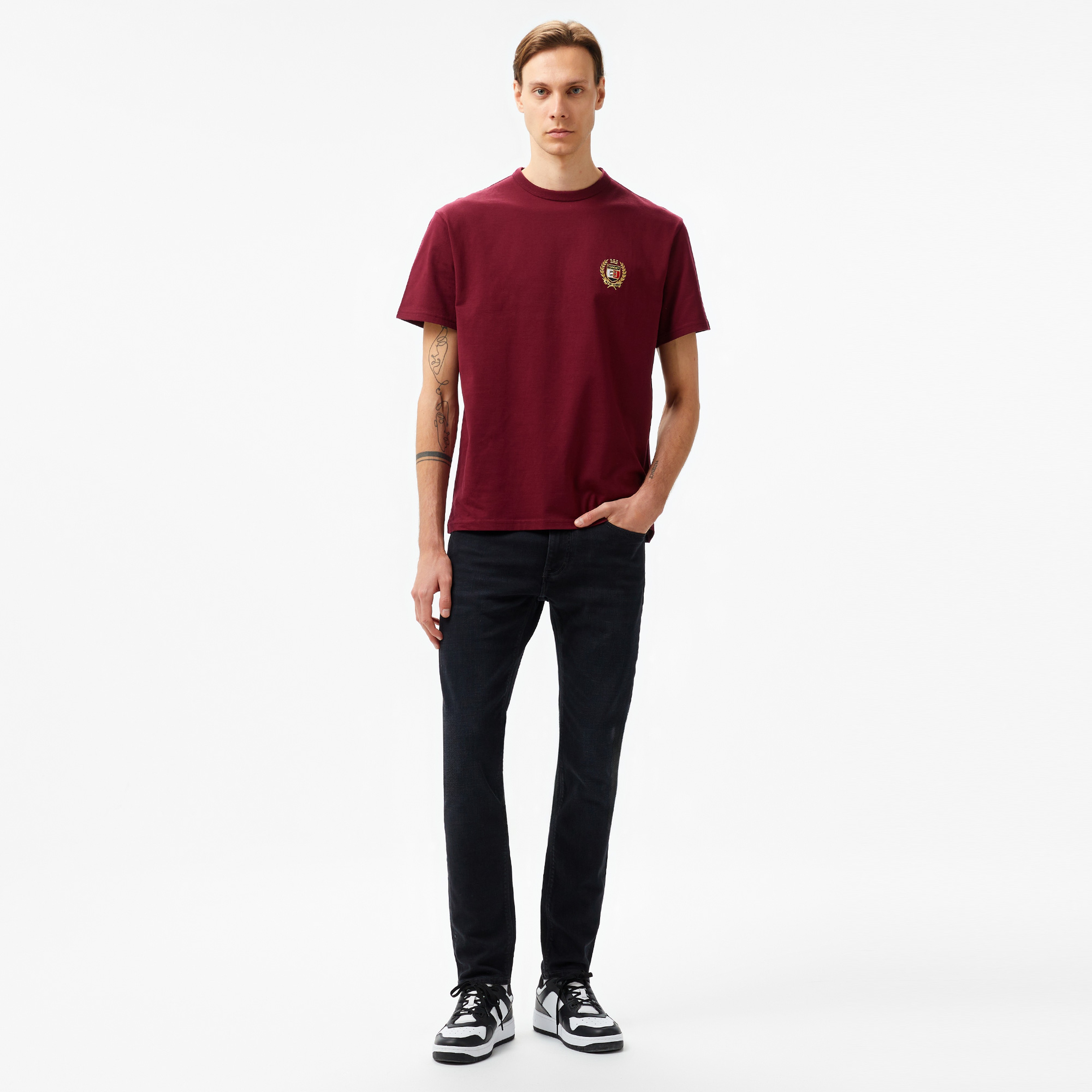 Tommy Hilfiger Slim Bleecker Crow Erkek Siyah Jean