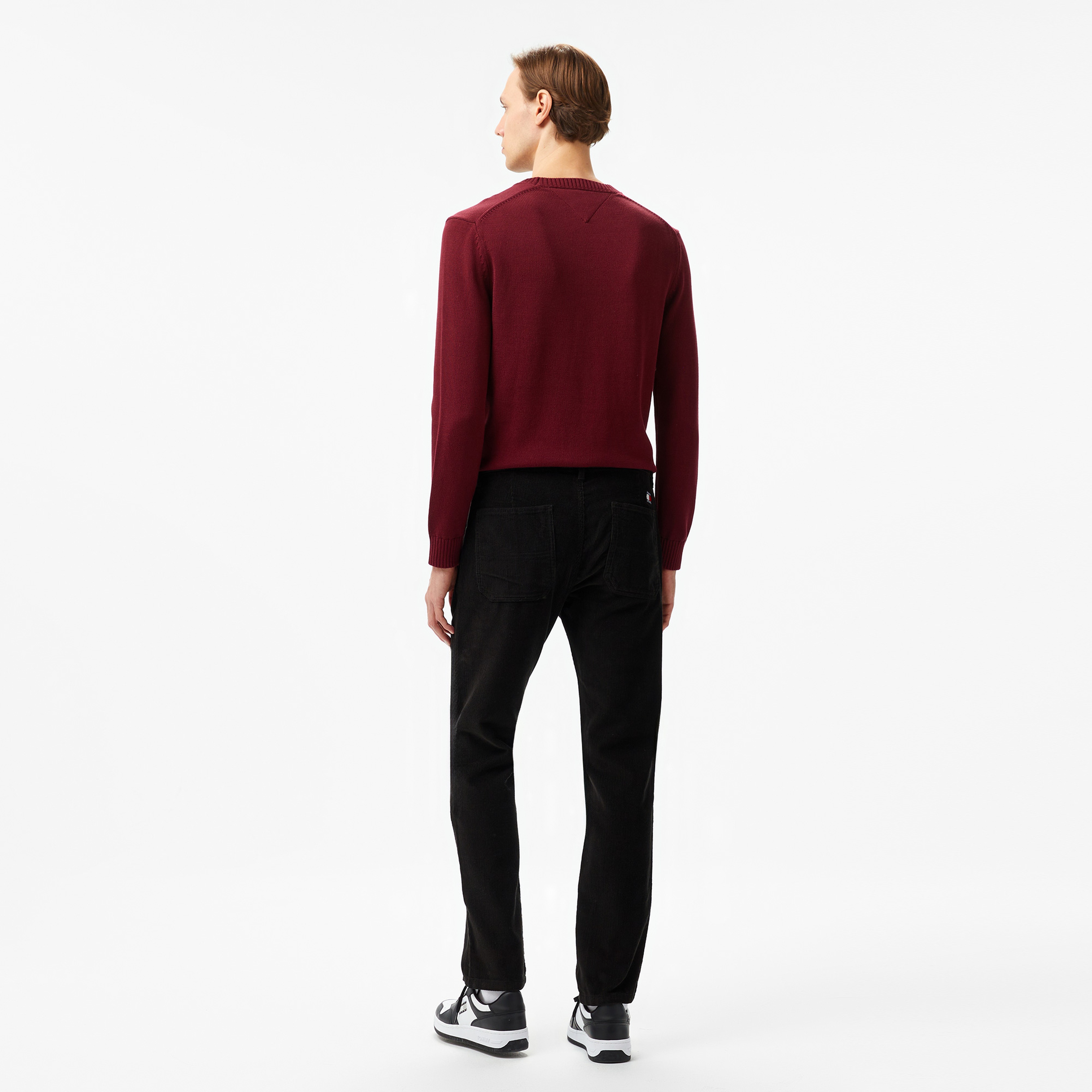 Tommy Hilfiger Jeans Ryan Cord Erkek Siyah Chino Pantolon