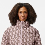 Karl Kani Og Reversible Puffer Kadın Pembe Ceket