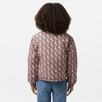 Karl Kani Og Reversible Puffer Kadın Pembe Ceket